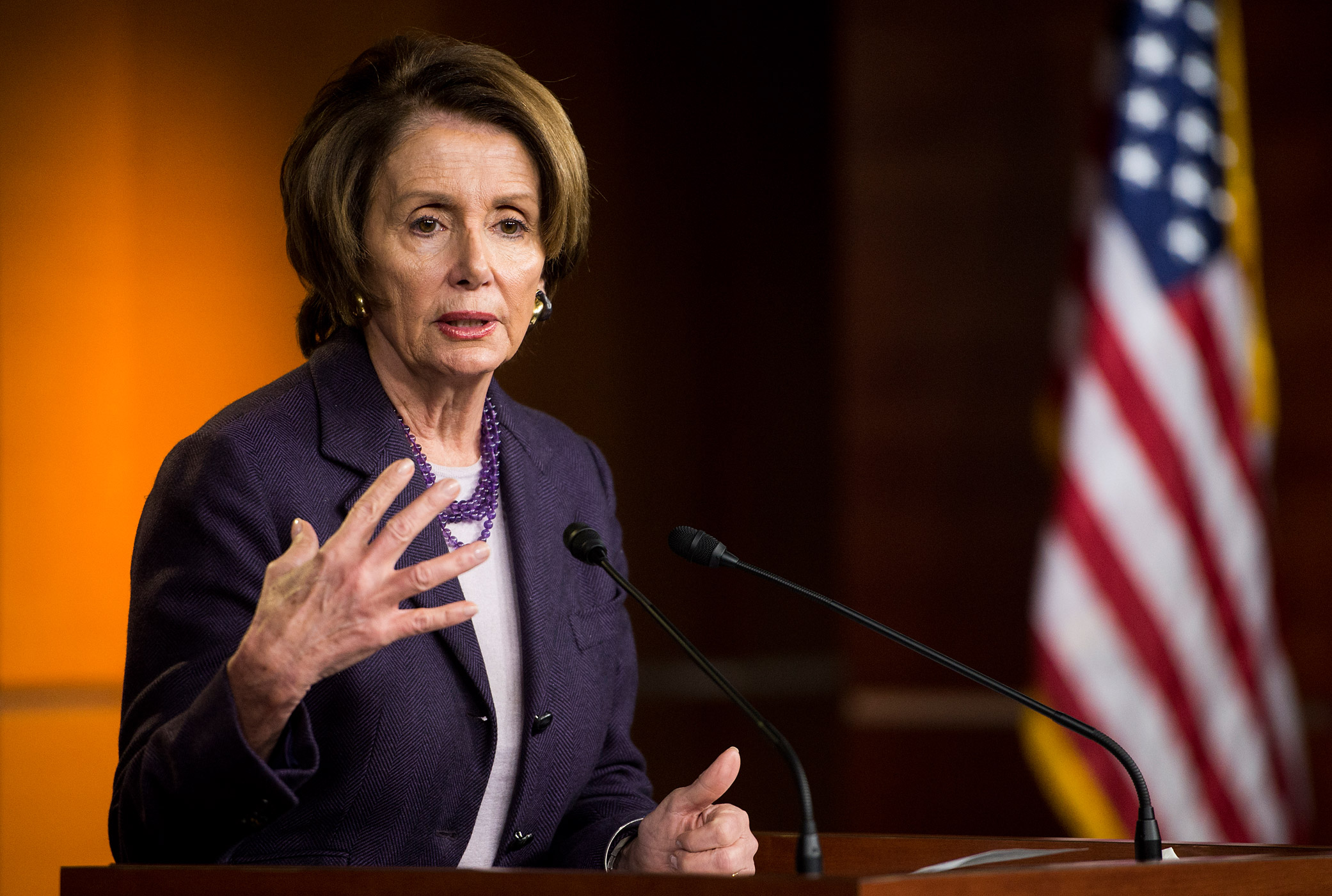 House Minority Leader Nancy Pelosi
