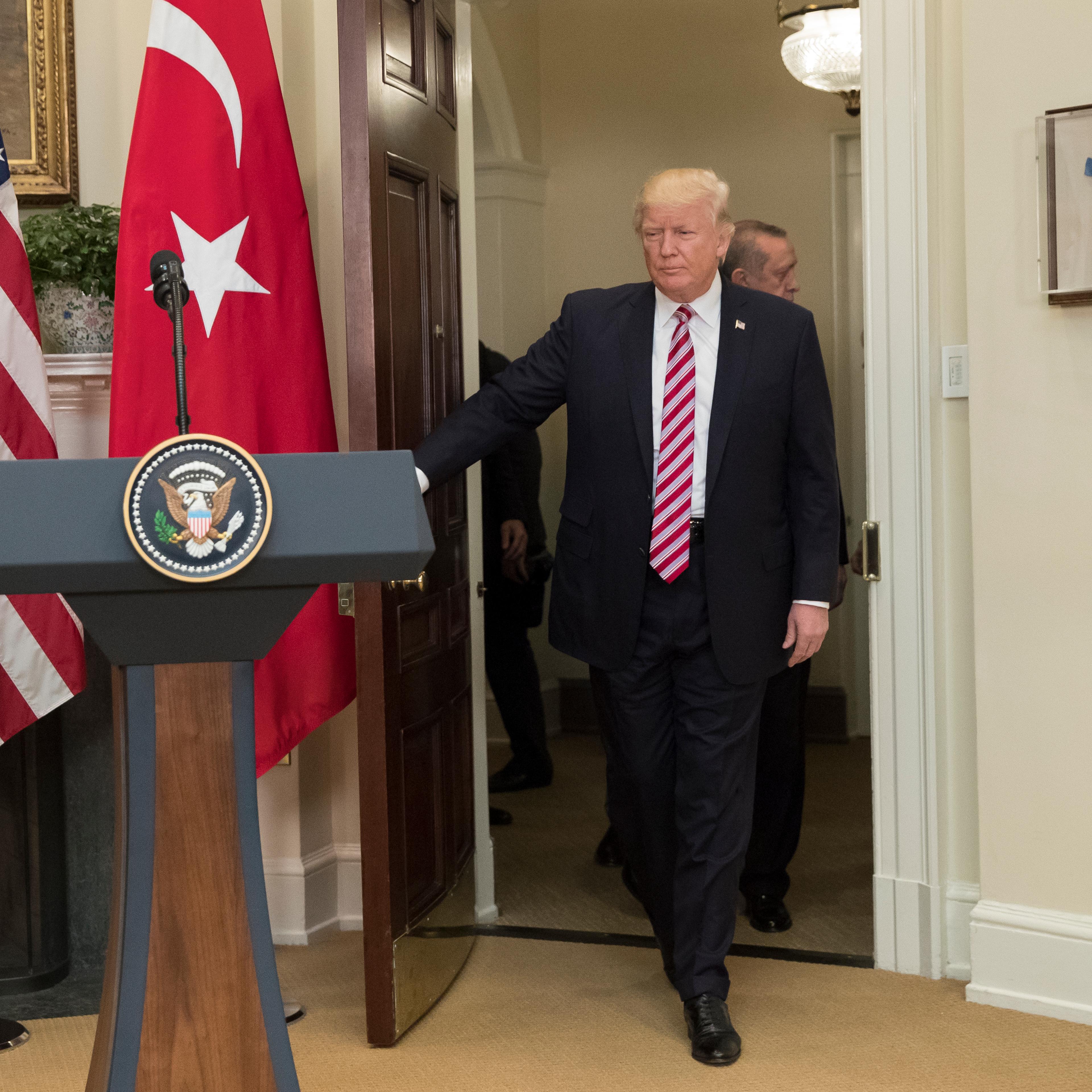 President Trump Hosts Turkey's President Erdogan At The White House