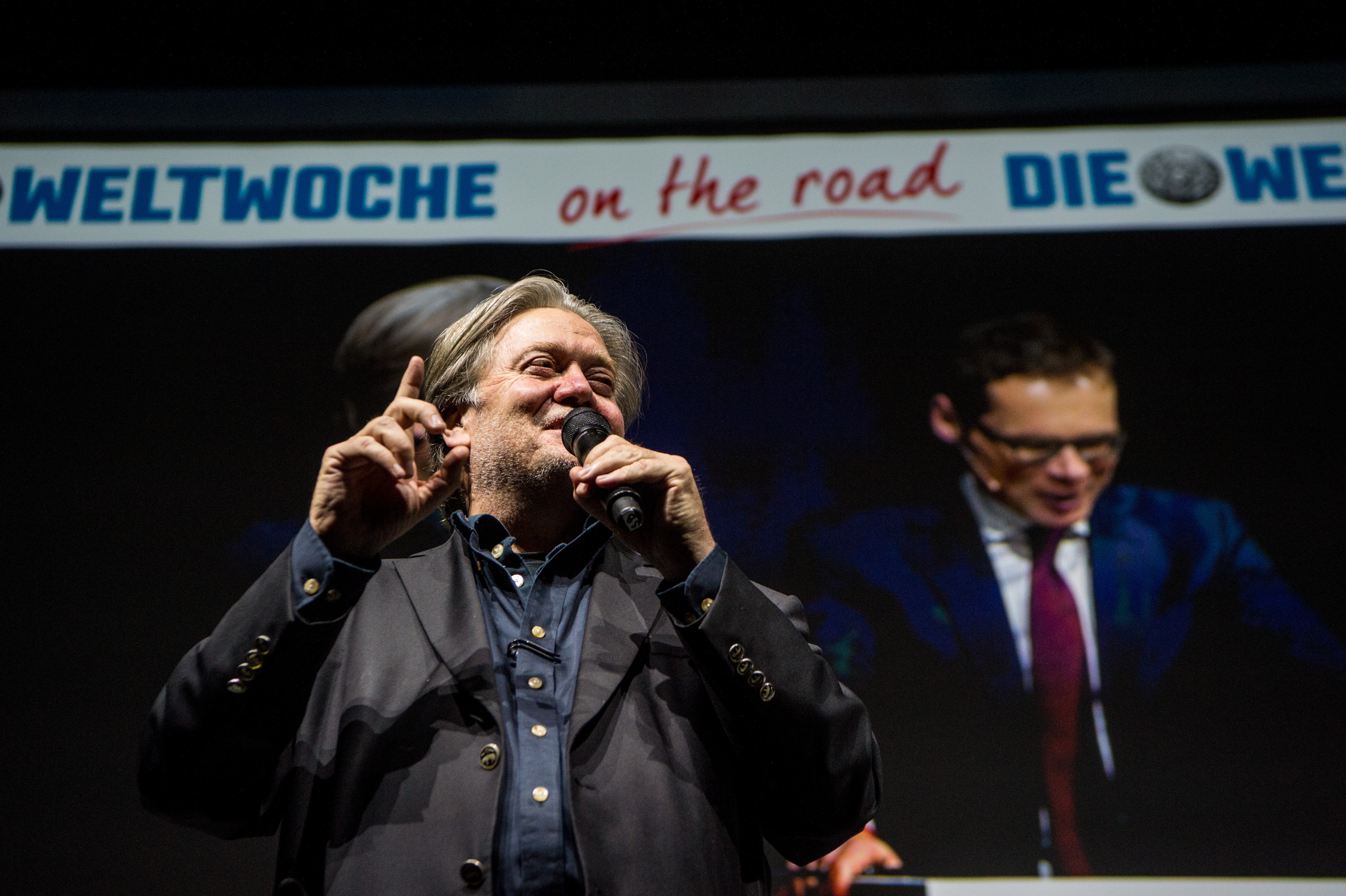 Steve Bannon Speaks At Zurich Event