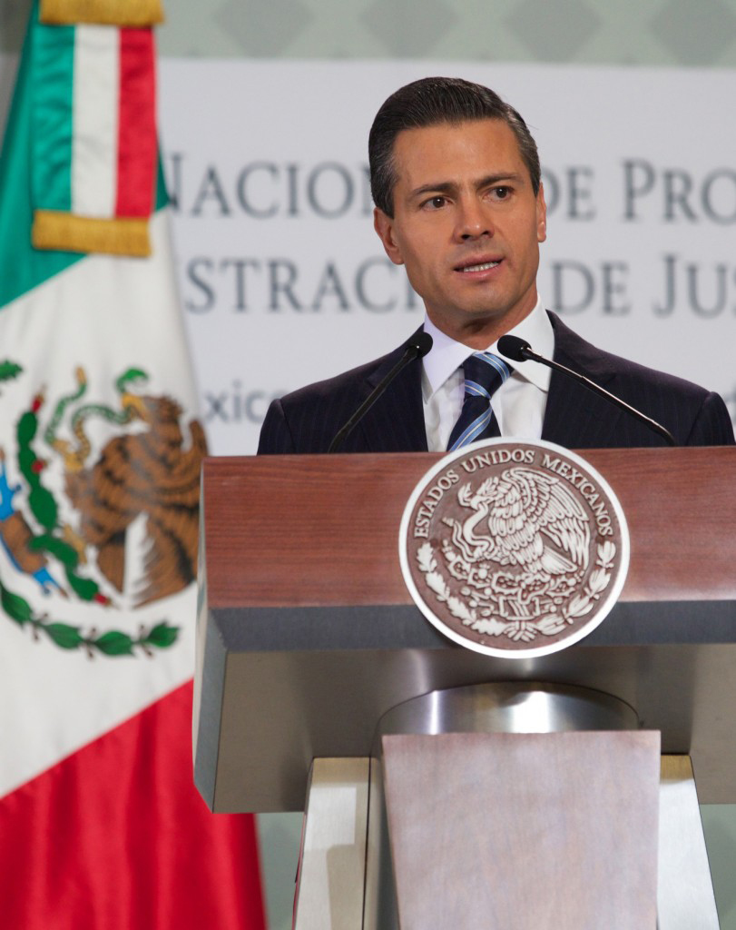 Mexico's President Enrique Peña Nieto on Nov. 21, 2014.