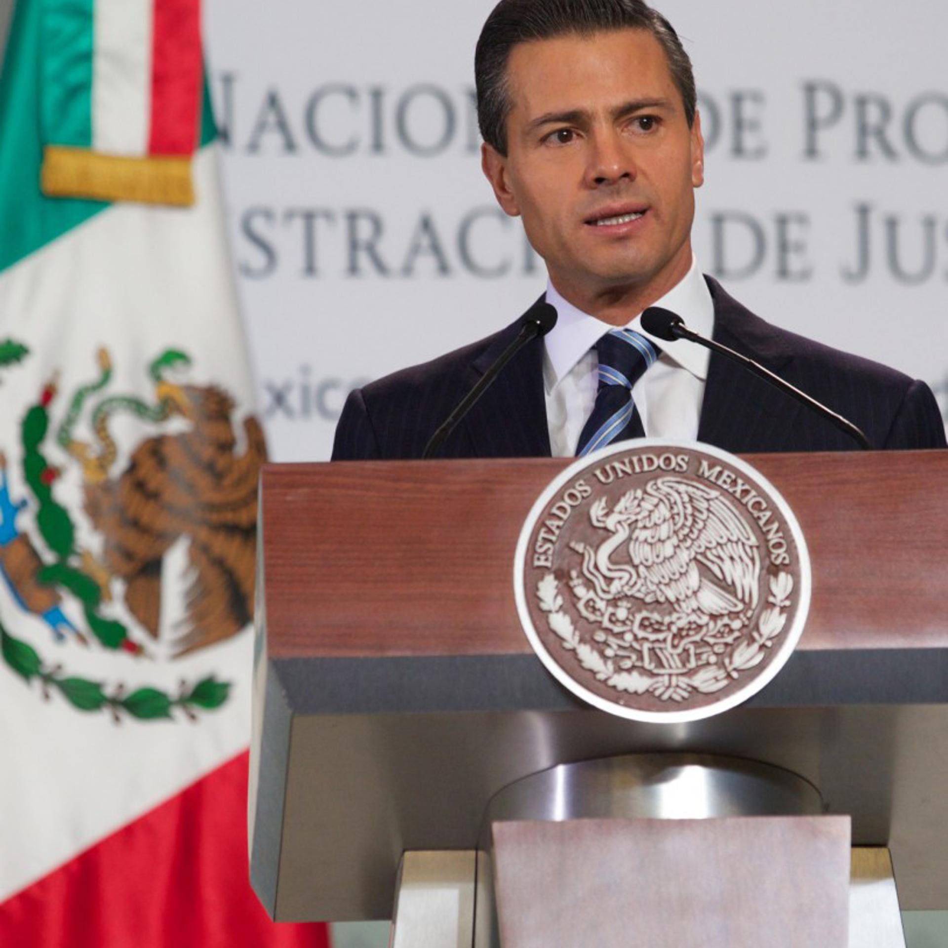 Mexico's President Enrique Peña Nieto on Nov. 21, 2014.