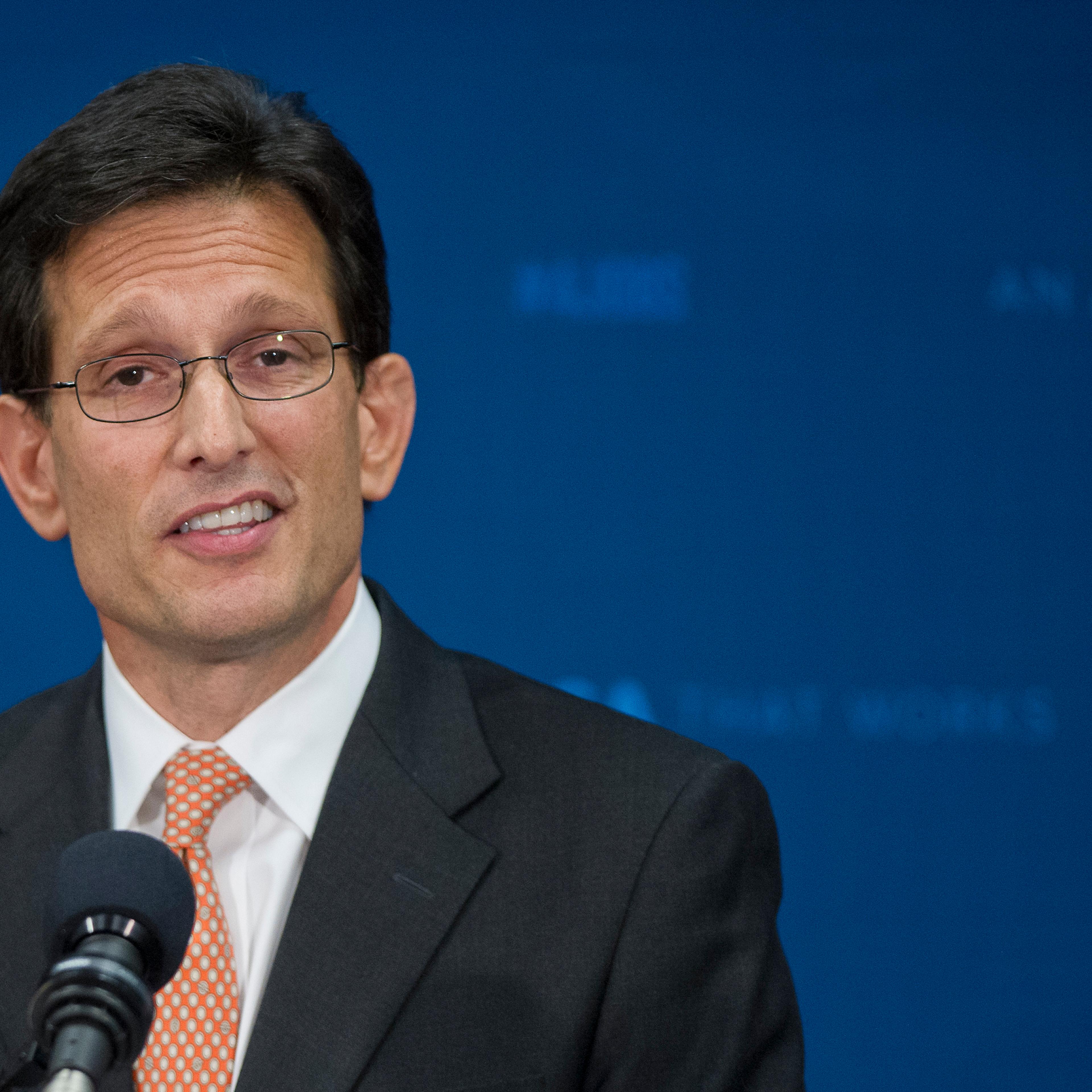 US House Majority Leader Eric Cantor