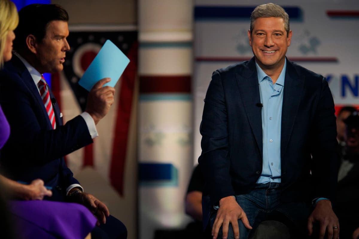 Tim Ryan Sign How Democrat Tim Ryan Is Trying to Woo Ohio's Trump Voters