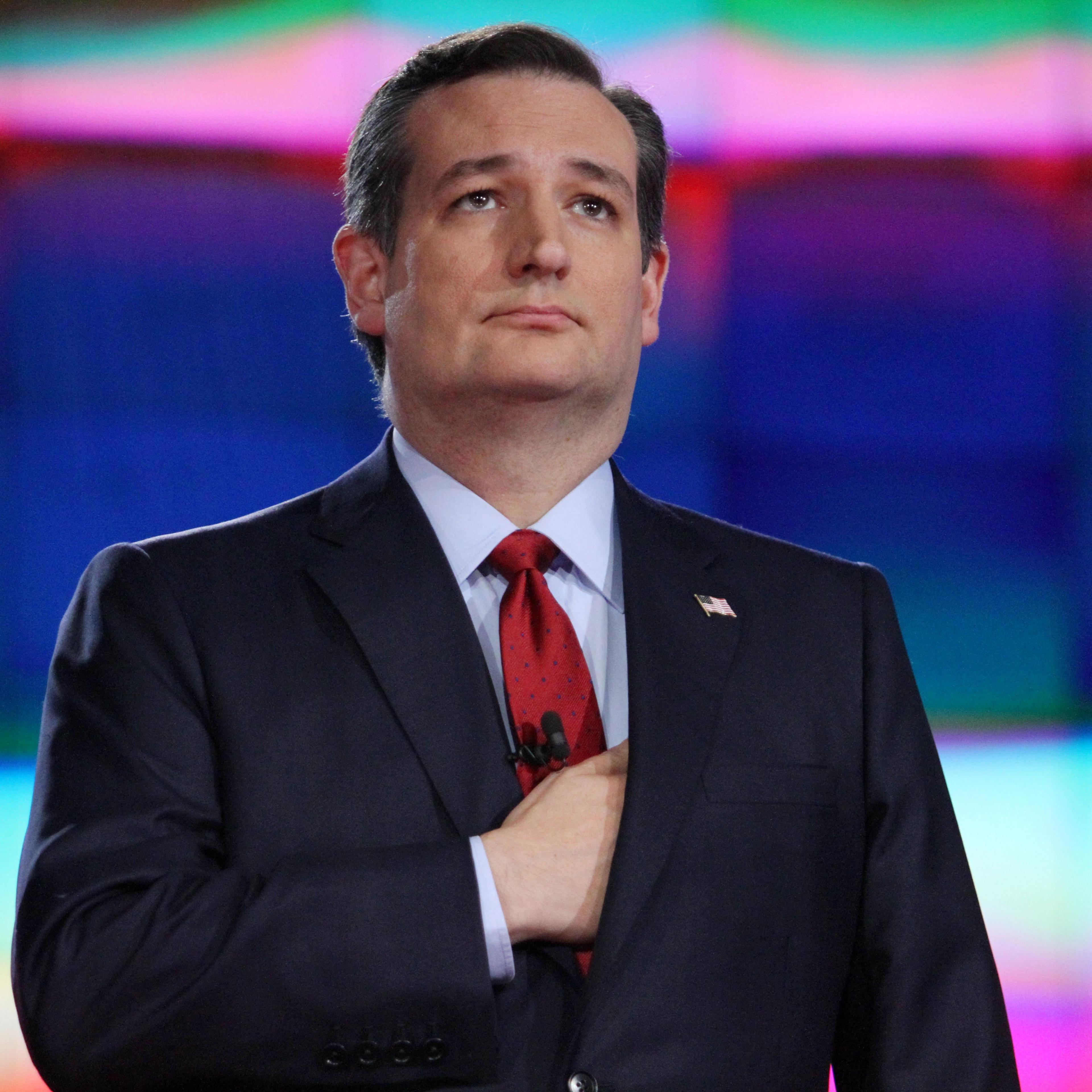 Ted Cruz at the Republican presidential debate in Las Vegas on Dec. 15, 2015.