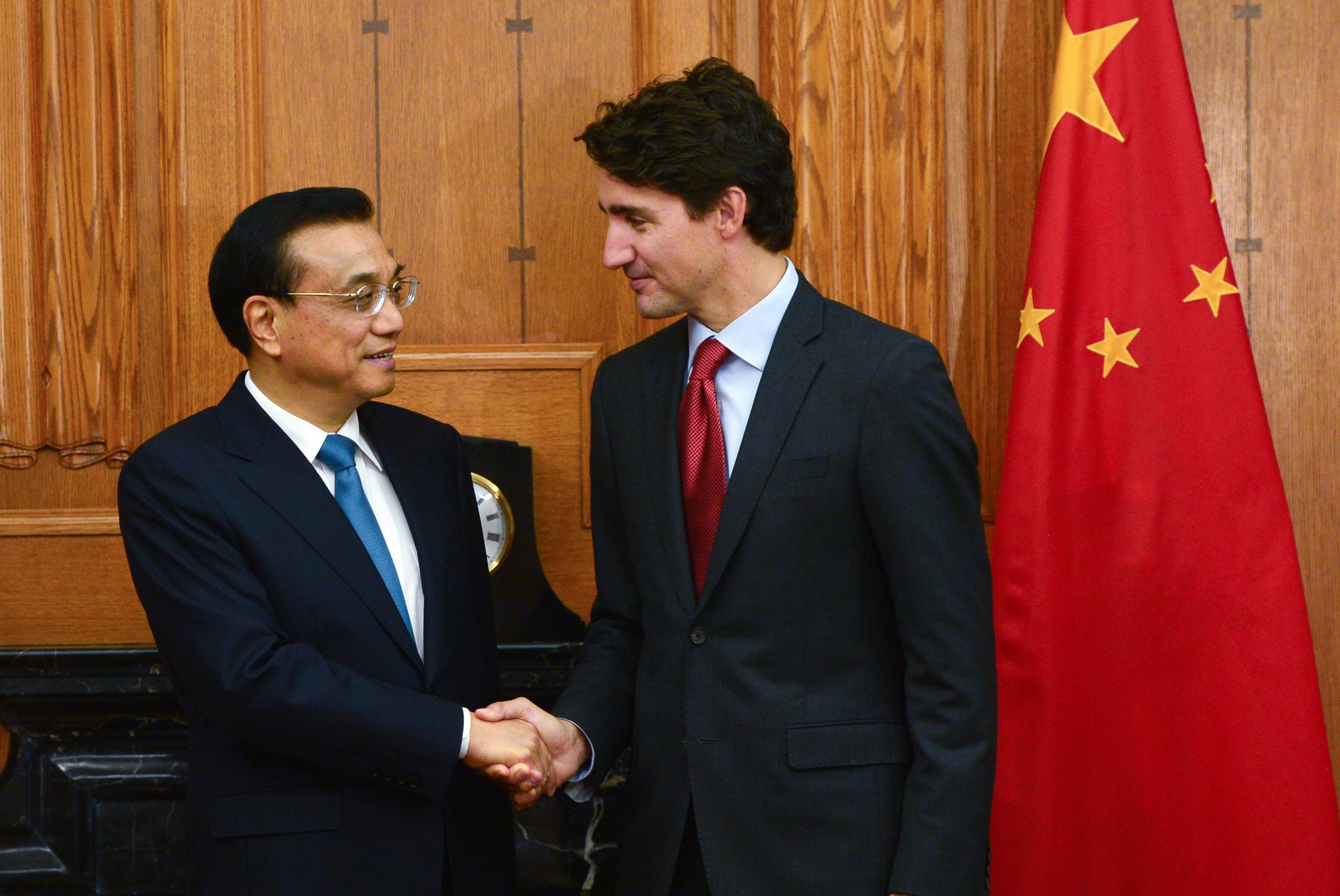 Justin Trudeau, Li Keqiang