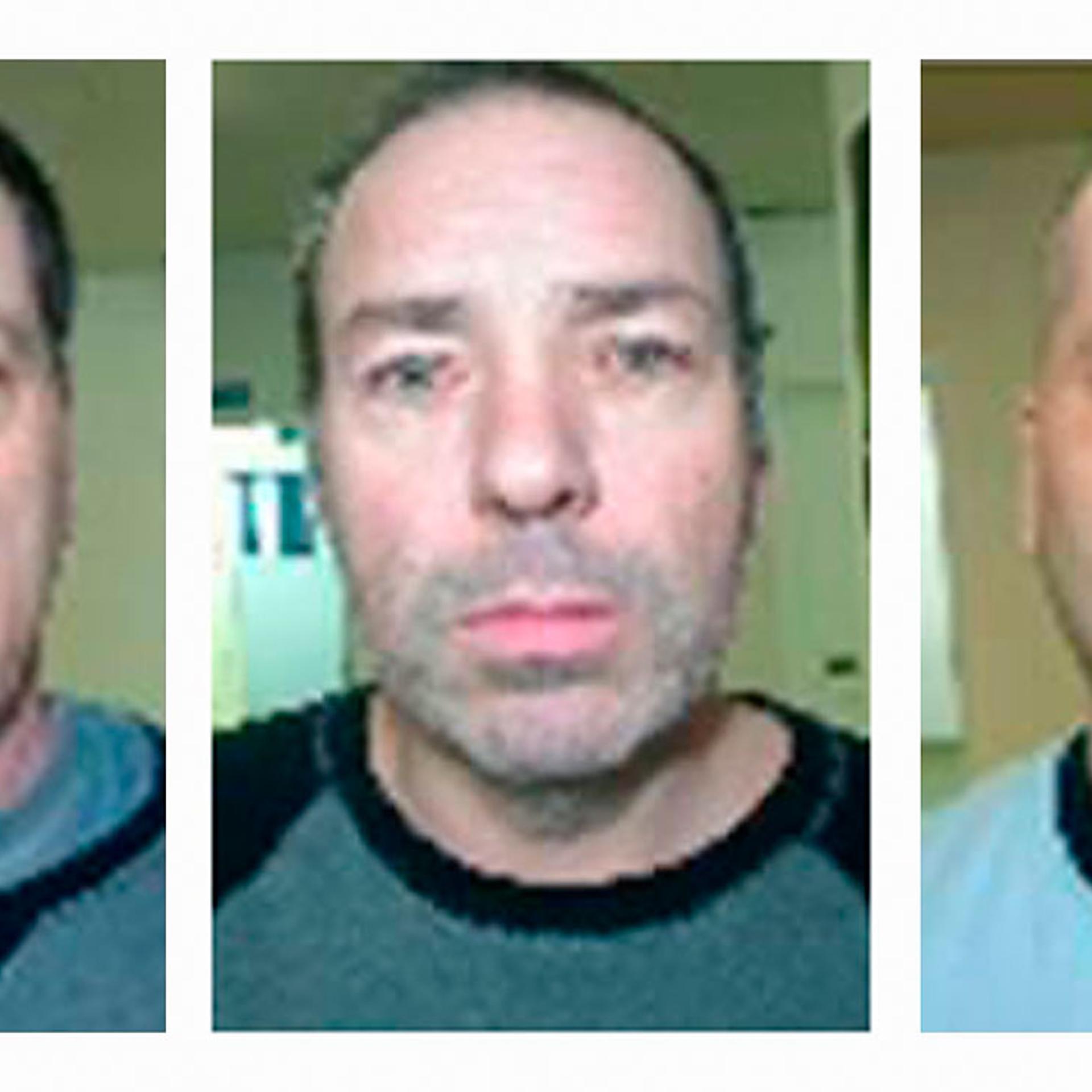 From left to right: Denis Lefebvre, 53, Serge Pomerleau, 49, and Yves Denis, 35, who escaped from Orsainville Detention Centre using a helicopter in suburban Quebec City, Quebec June 7, 2014, in this undated handout picture released by Surete de Quebec o