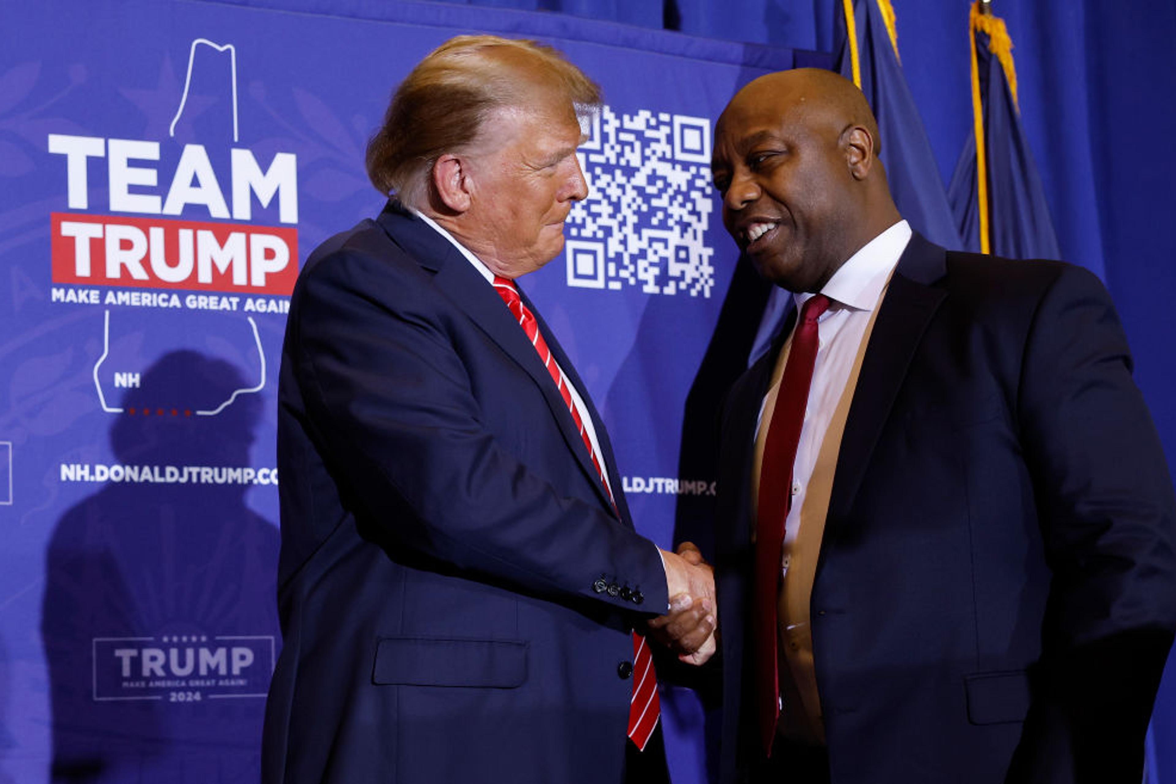 Tim Scott Trump Rally Why Trump Allies Don't Want Tim Scott as a Running Mate
