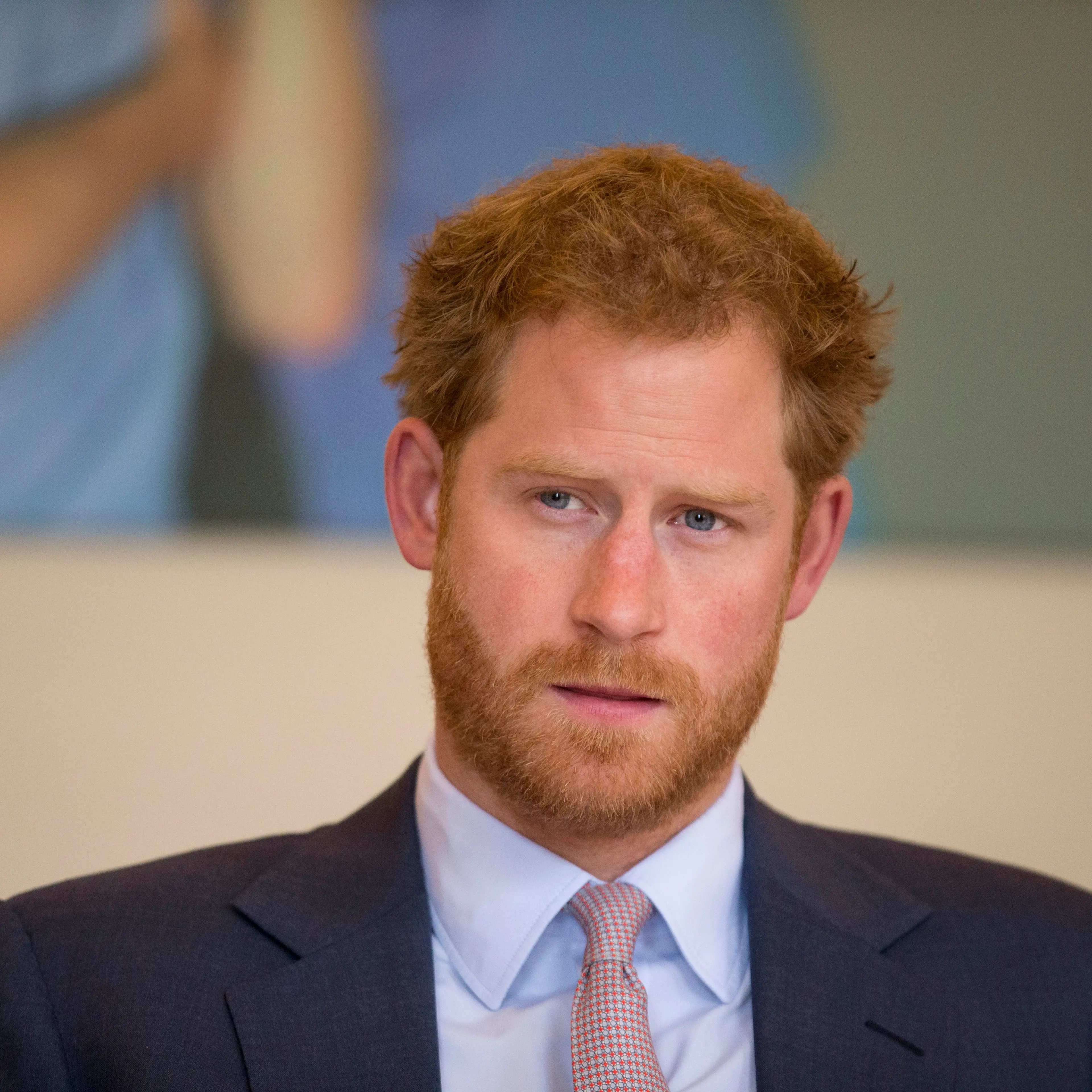 Prince Harry visits HIV Service at Kings College Hospital London