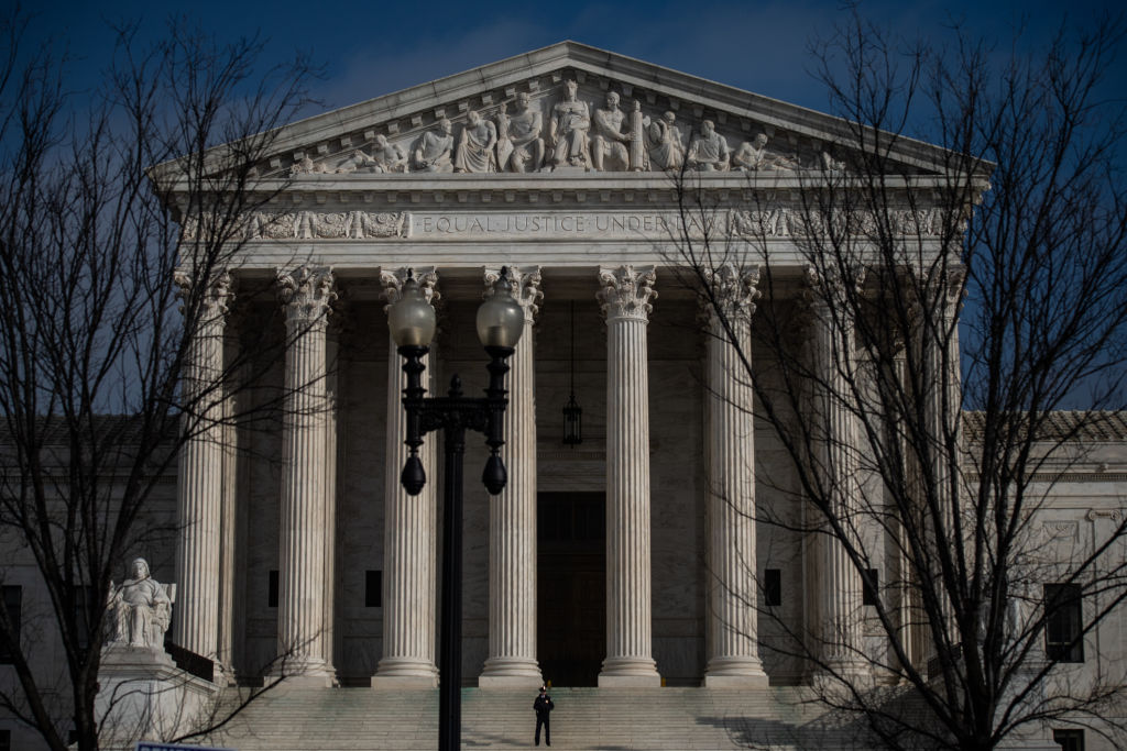 Supreme Court Building in Washington D.C.