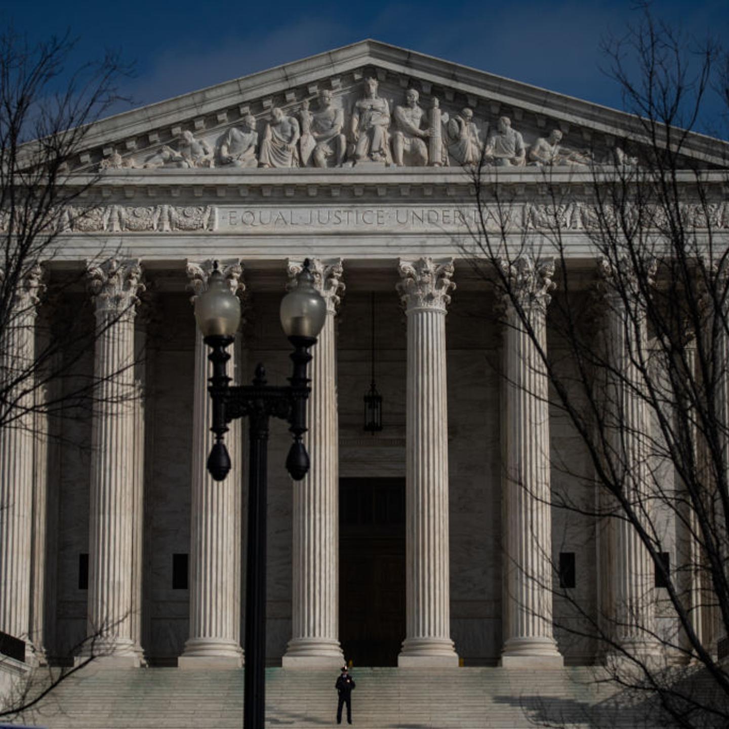 Supreme Court Building in Washington D.C.