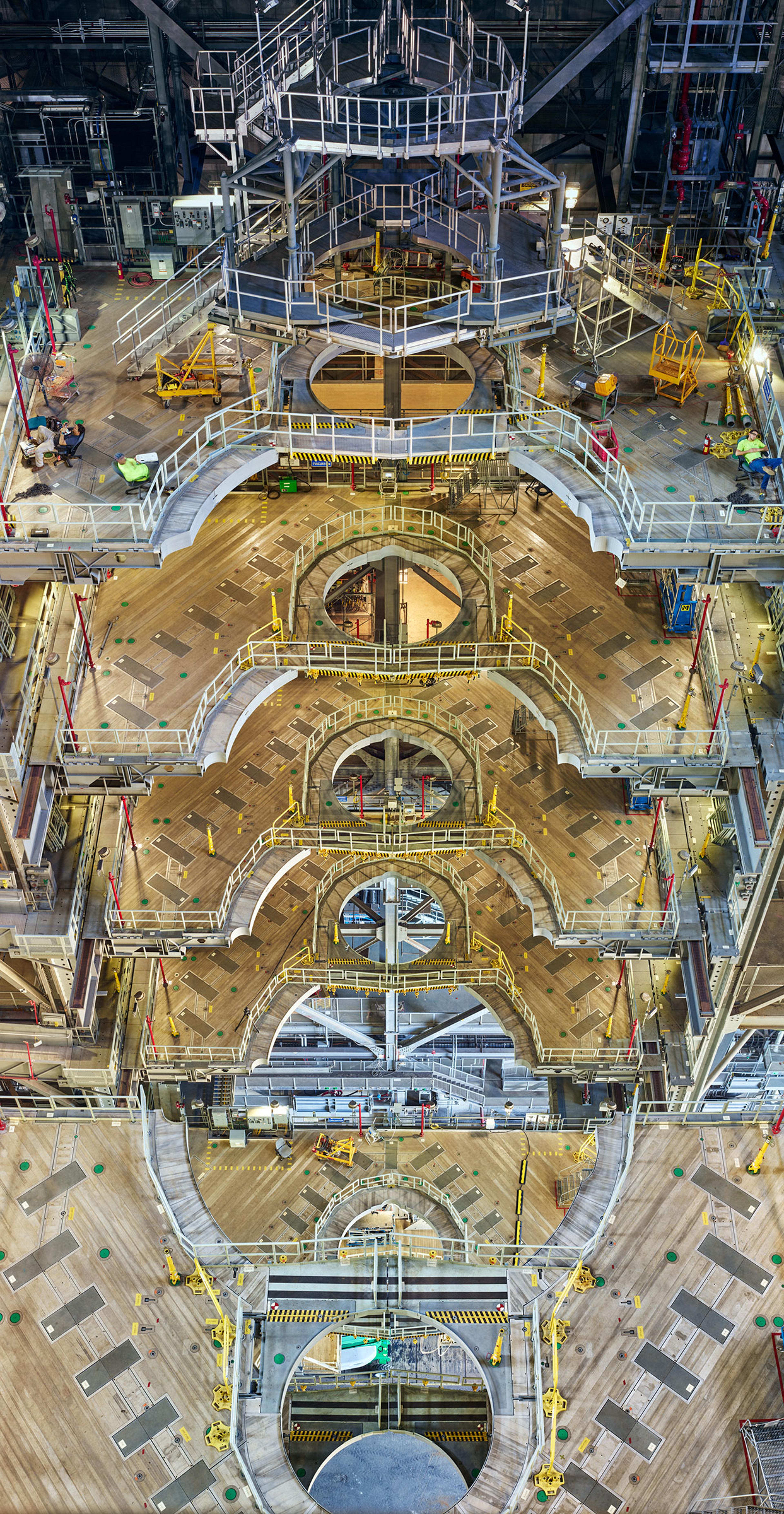 NASA’S rockets are constructed at the Kennedy Space Center's Vehicle Assembly Building in Fla.