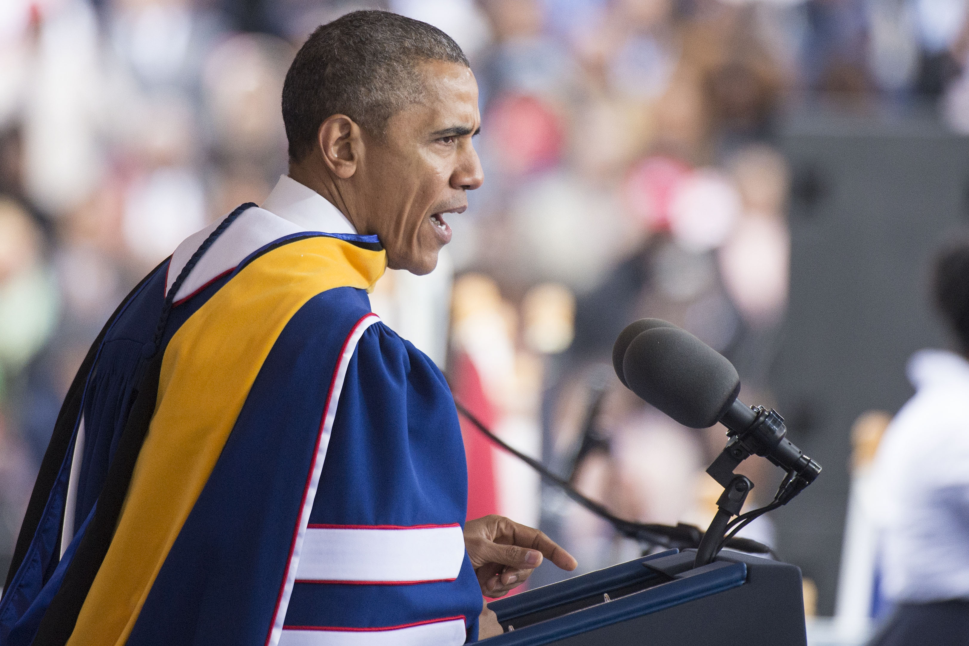 President Obama at Howard University Graduation