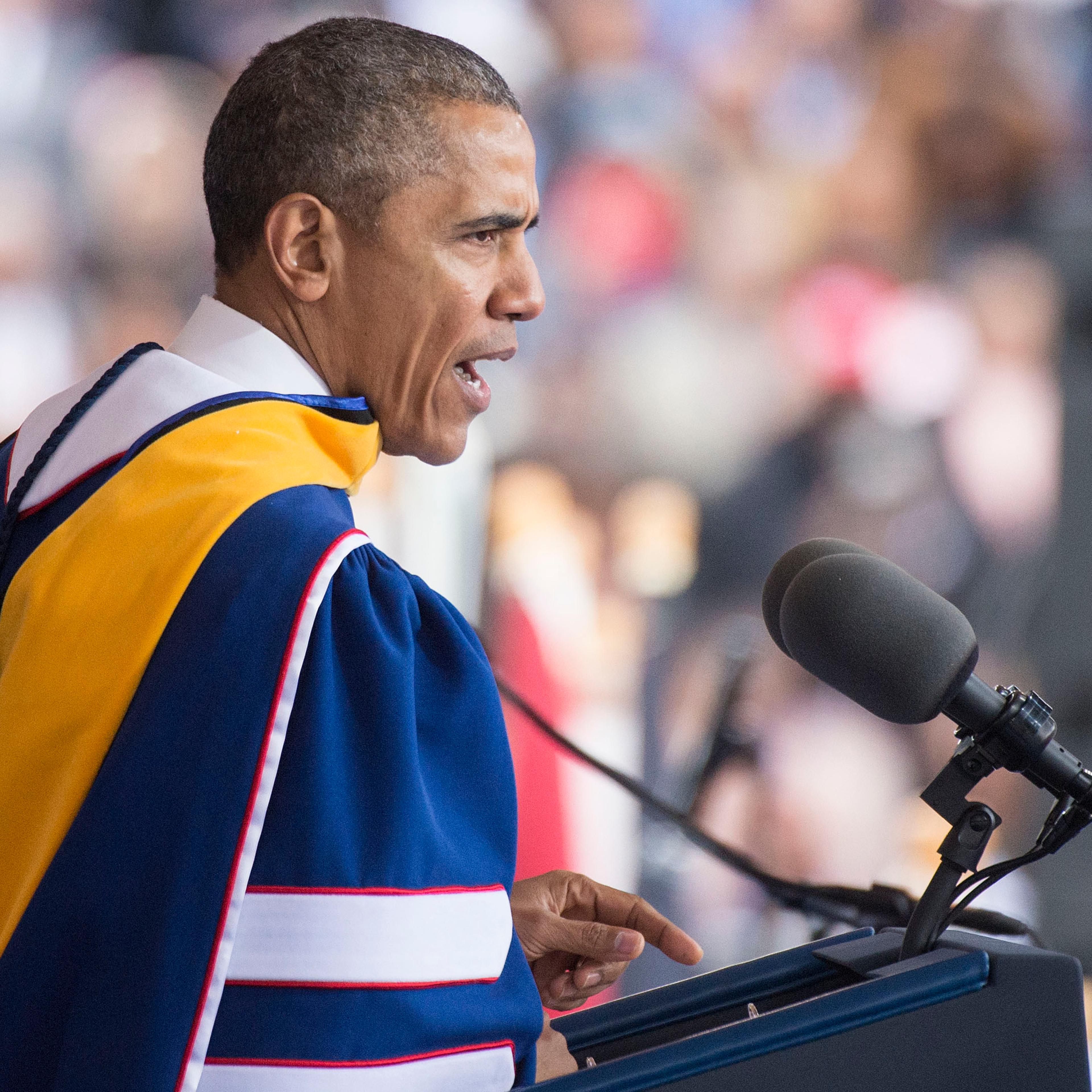 President Obama at Howard University Graduation