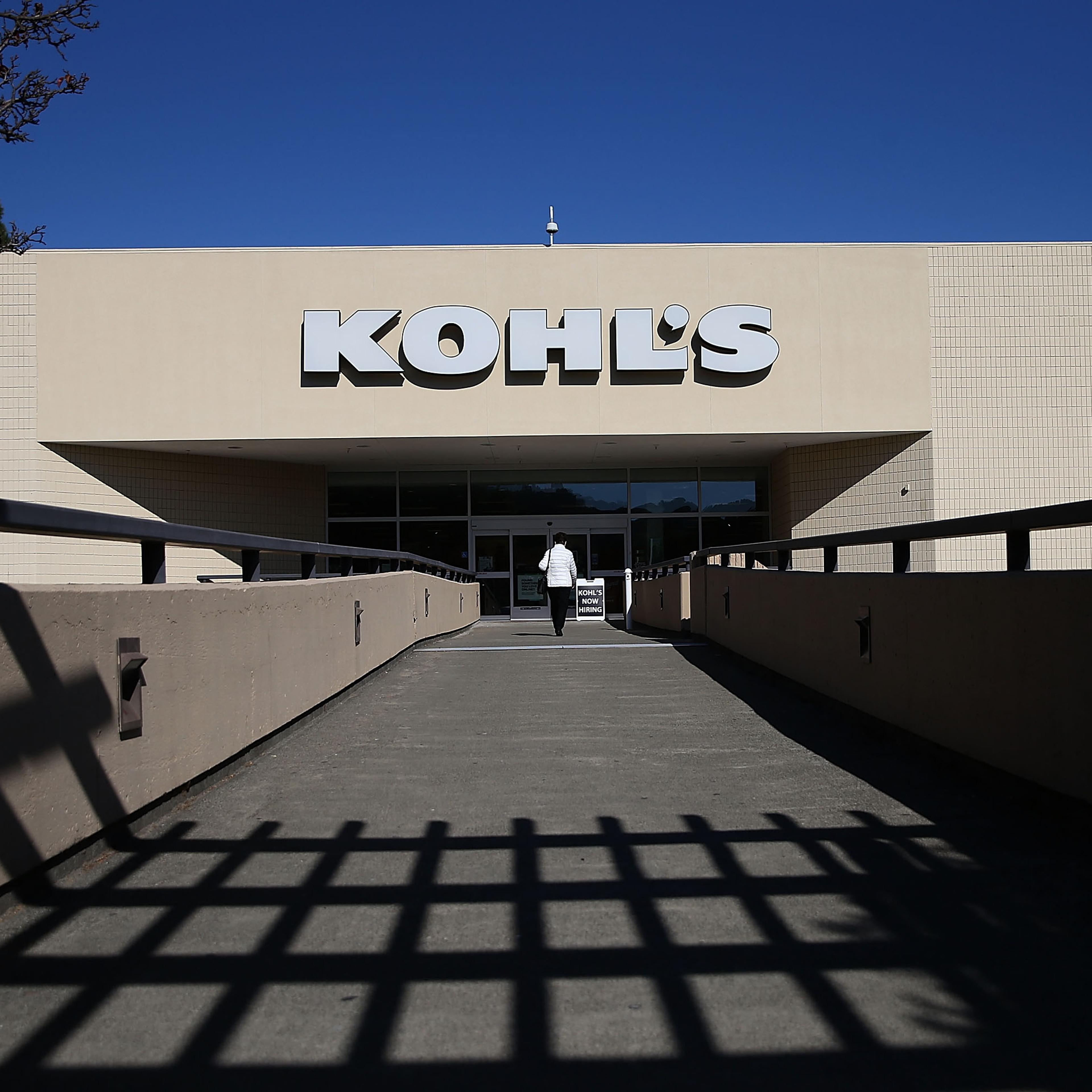 A customer enters a Kohl's store on November 12, 2015 in San Rafael, California.