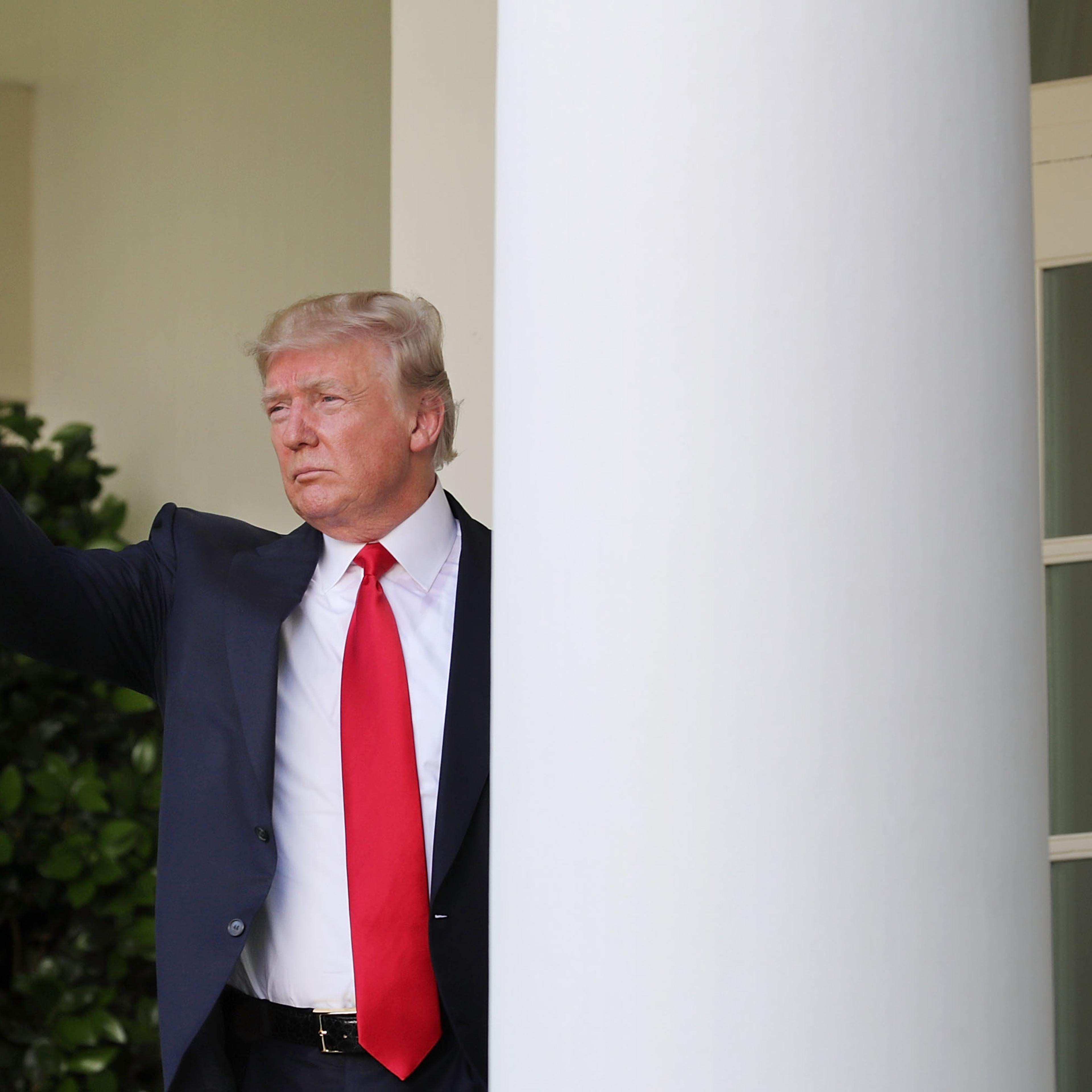 President Donald Trump Makes Statement On Paris Climate Agreement
