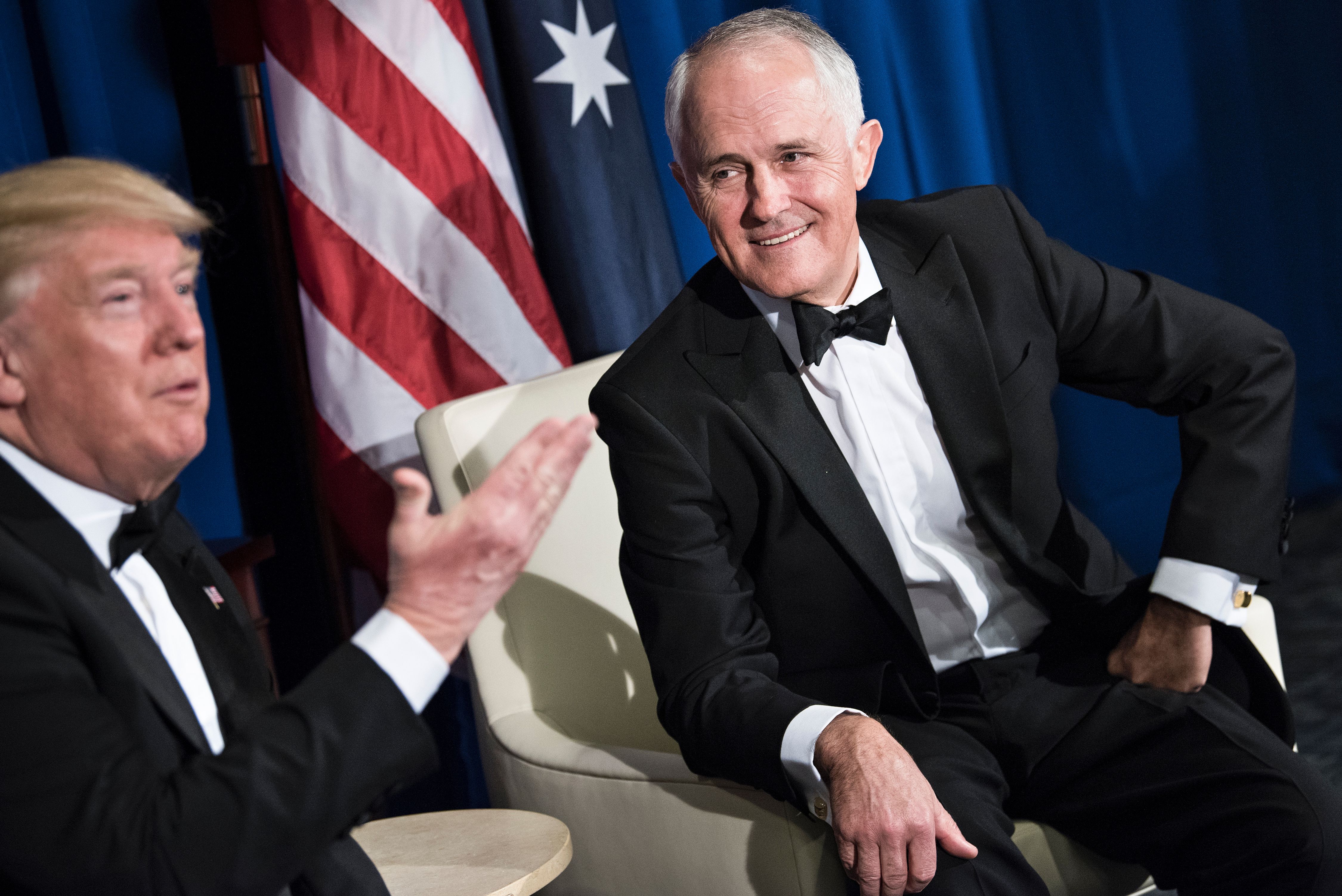 US-AUSTRALIA-TRUMP-TURNBULL