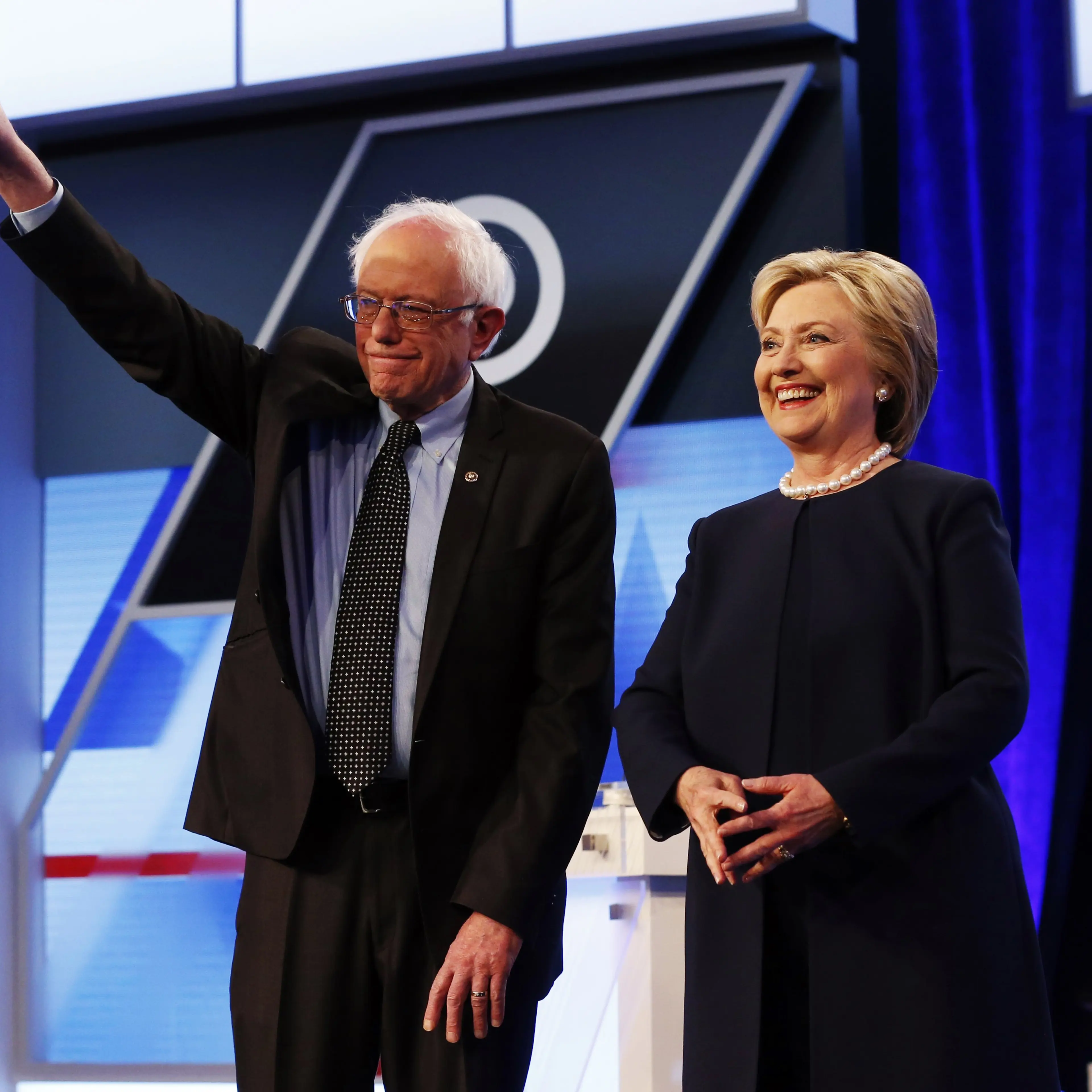 Hillary Clinton, Bernie Sanders