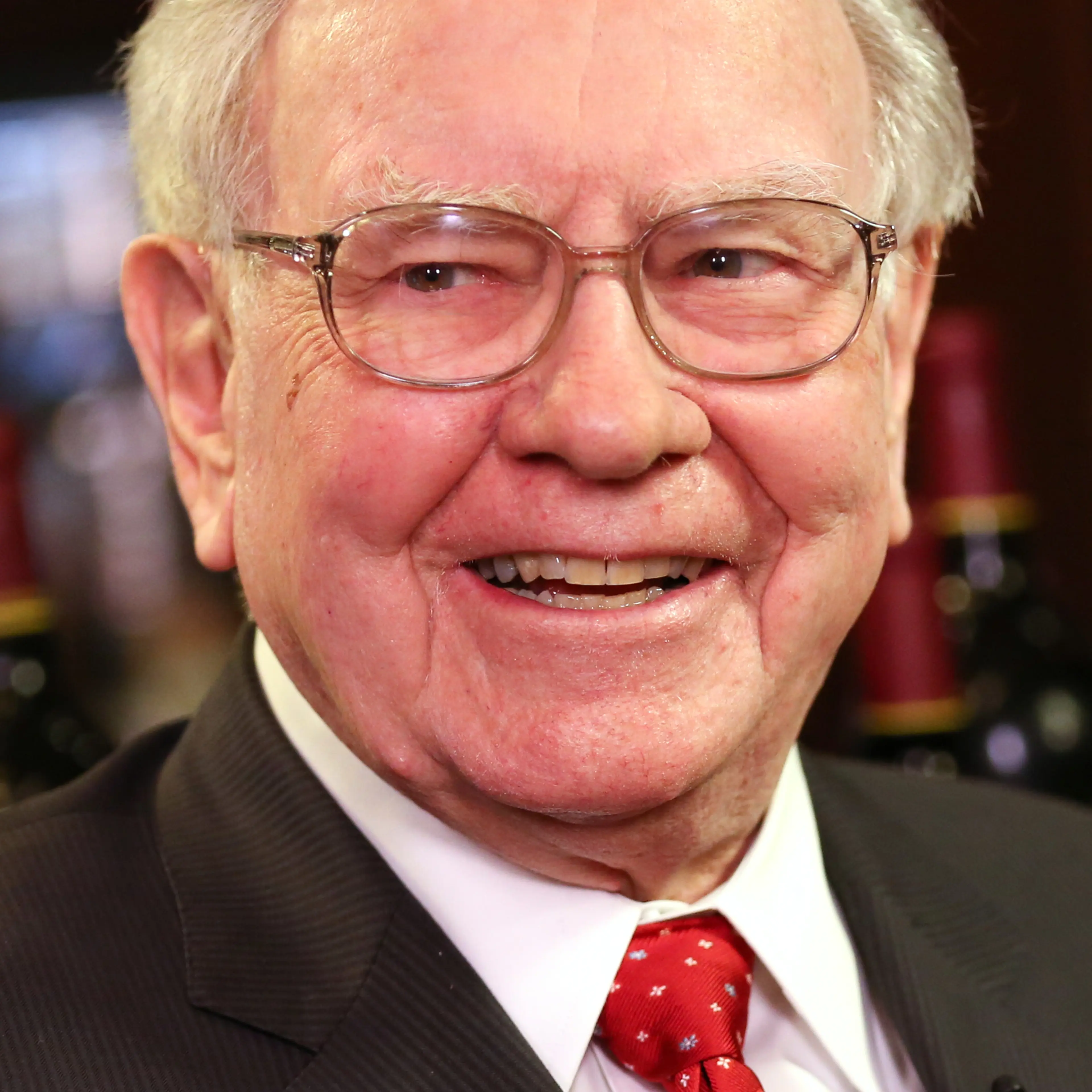 Warren Buffett during an interview with CNBC's Becky Quick in New York City on Sept. 9, 2015.