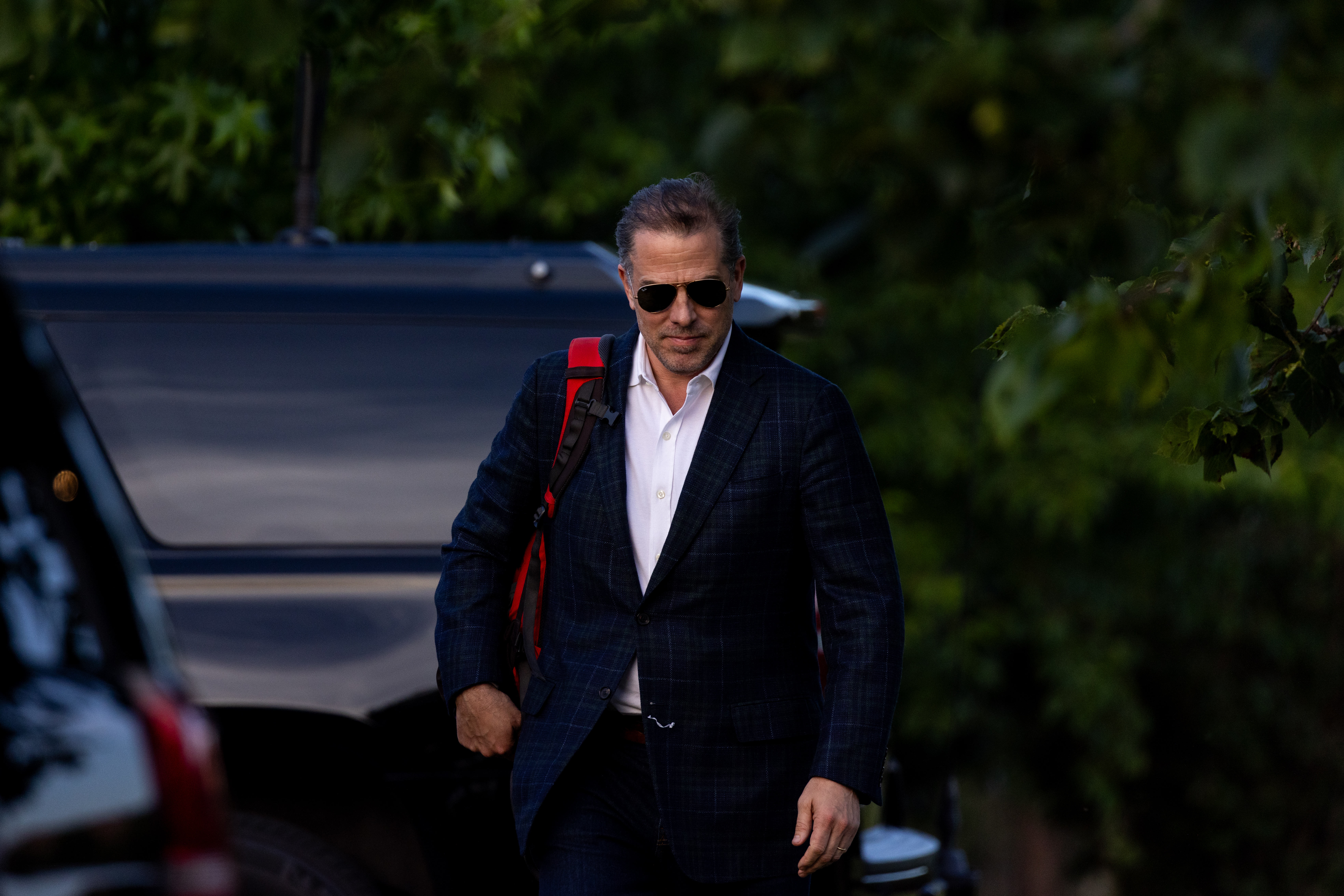 President Biden Arrives To Washington After Camp David Travel