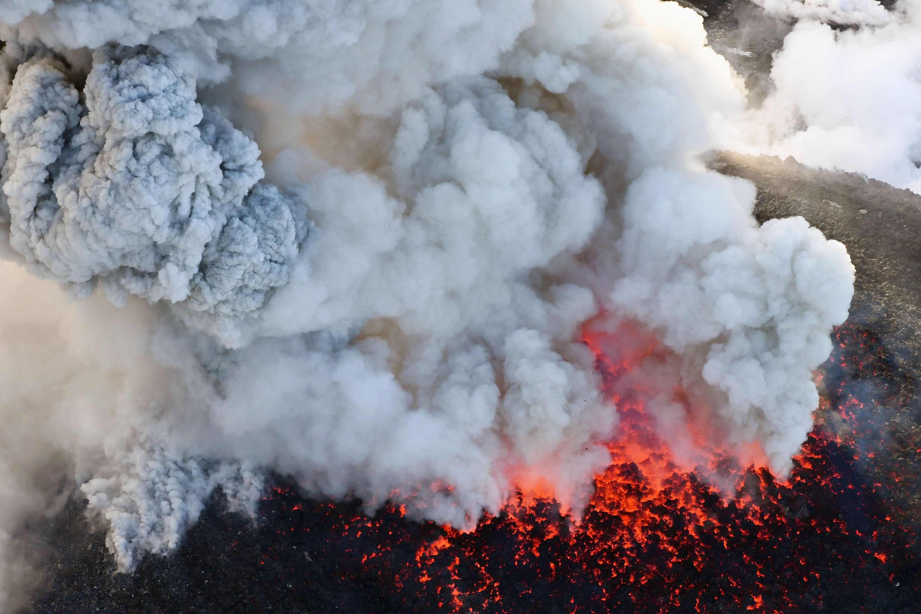 Volcano, Kirishima, Japan - 06 Mar 2018