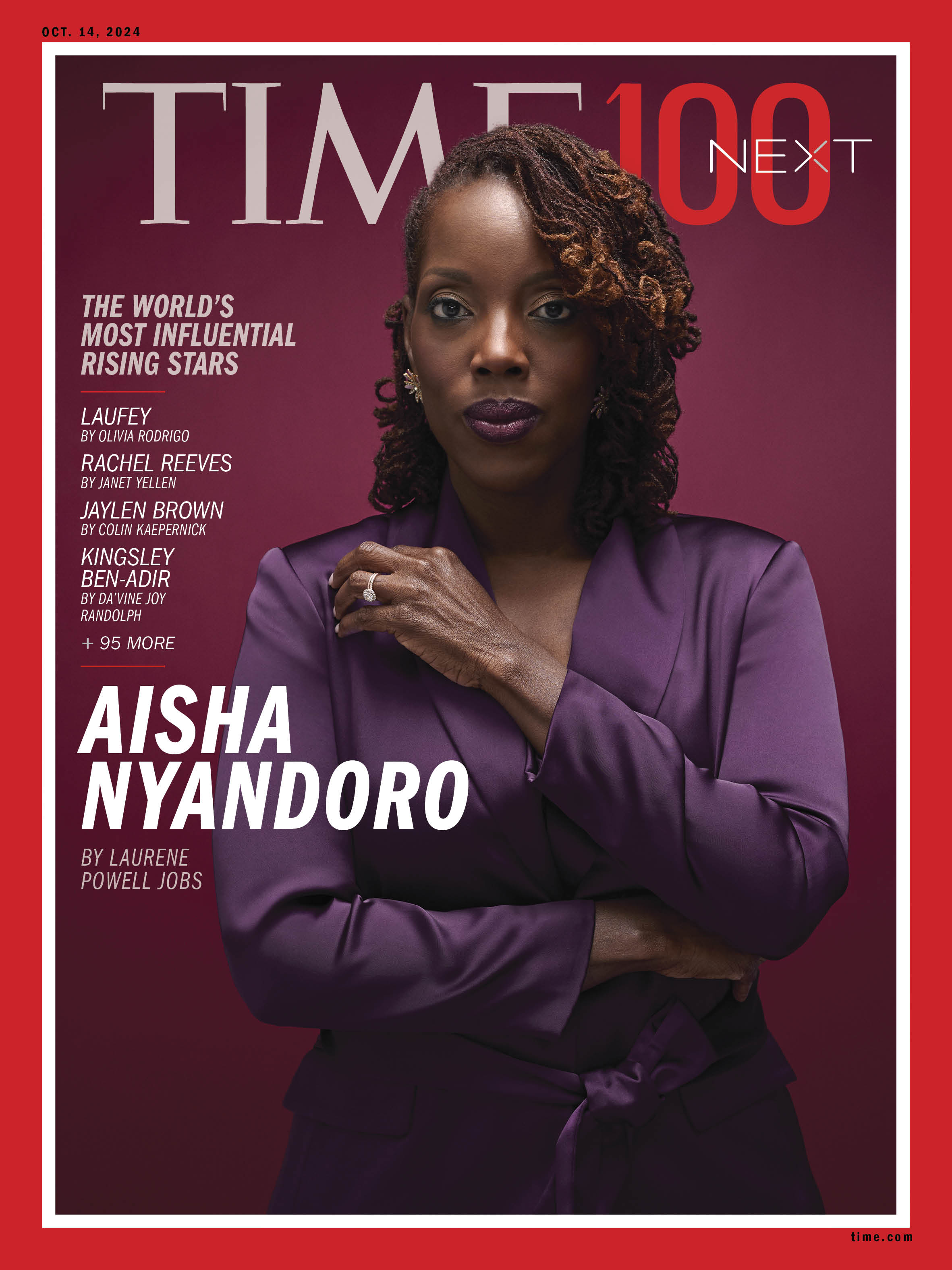 Aisha Nyandoro Time 100 Next cover