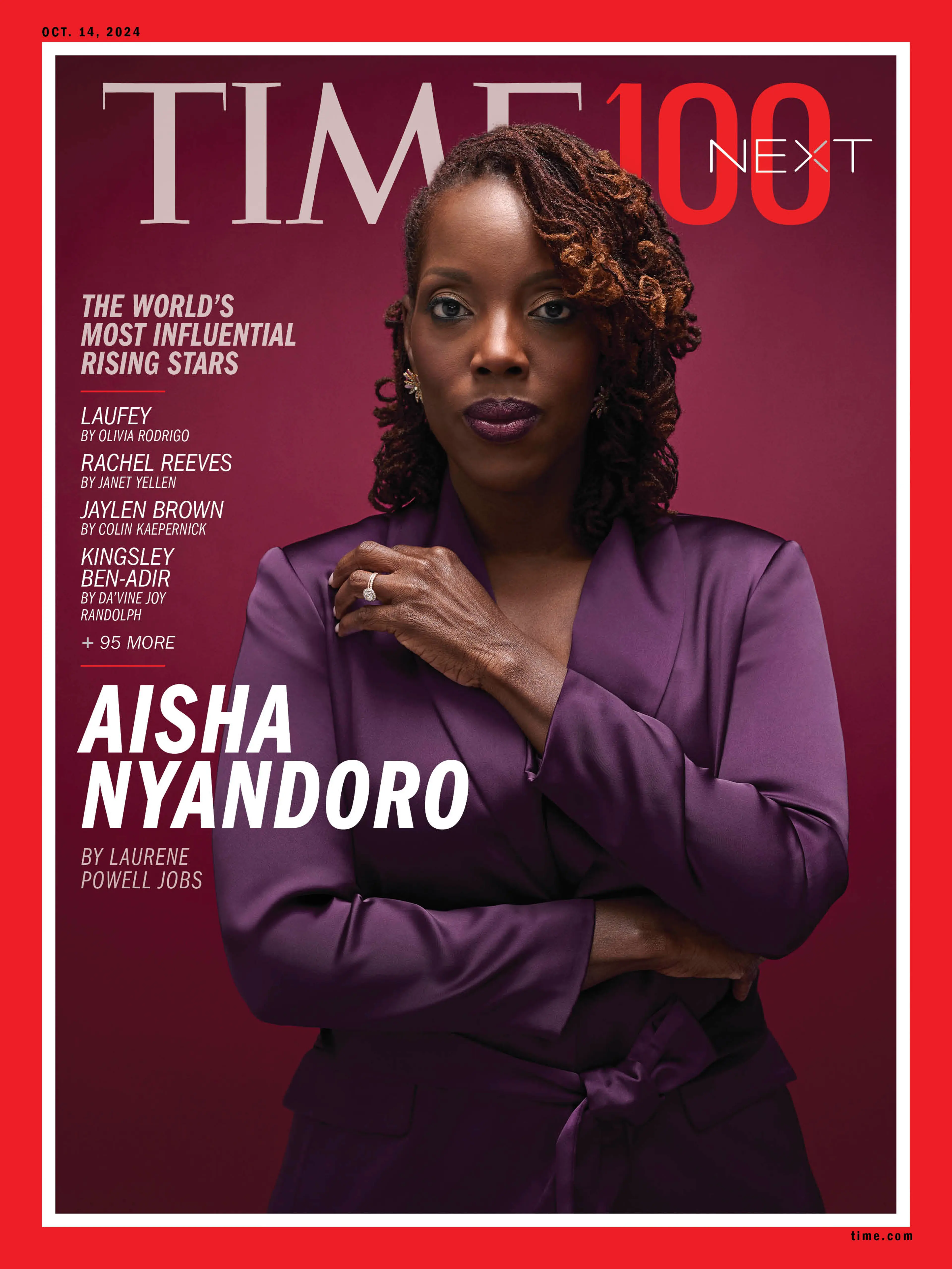 Aisha Nyandoro Time 100 Next cover