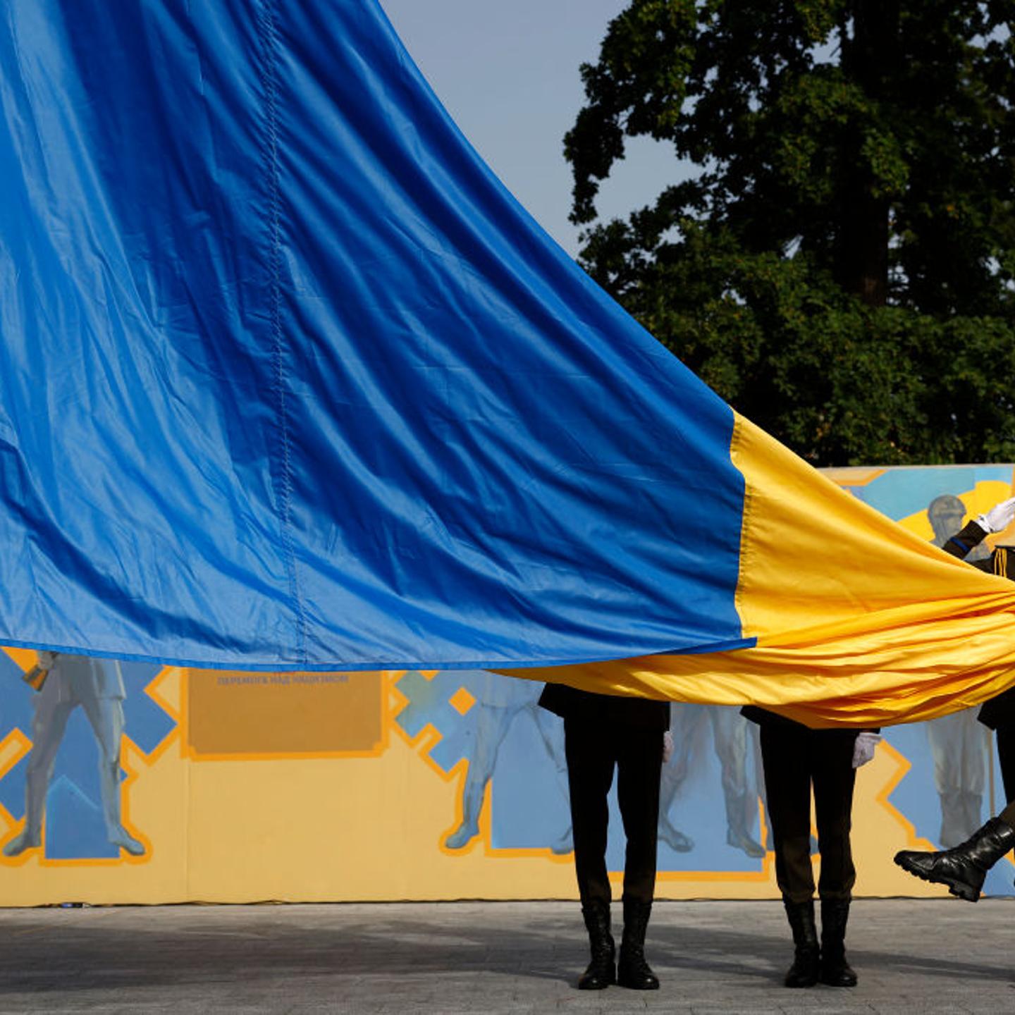 Flag-Raising Ceremony At National Academy Of Ground Forces In Lviv