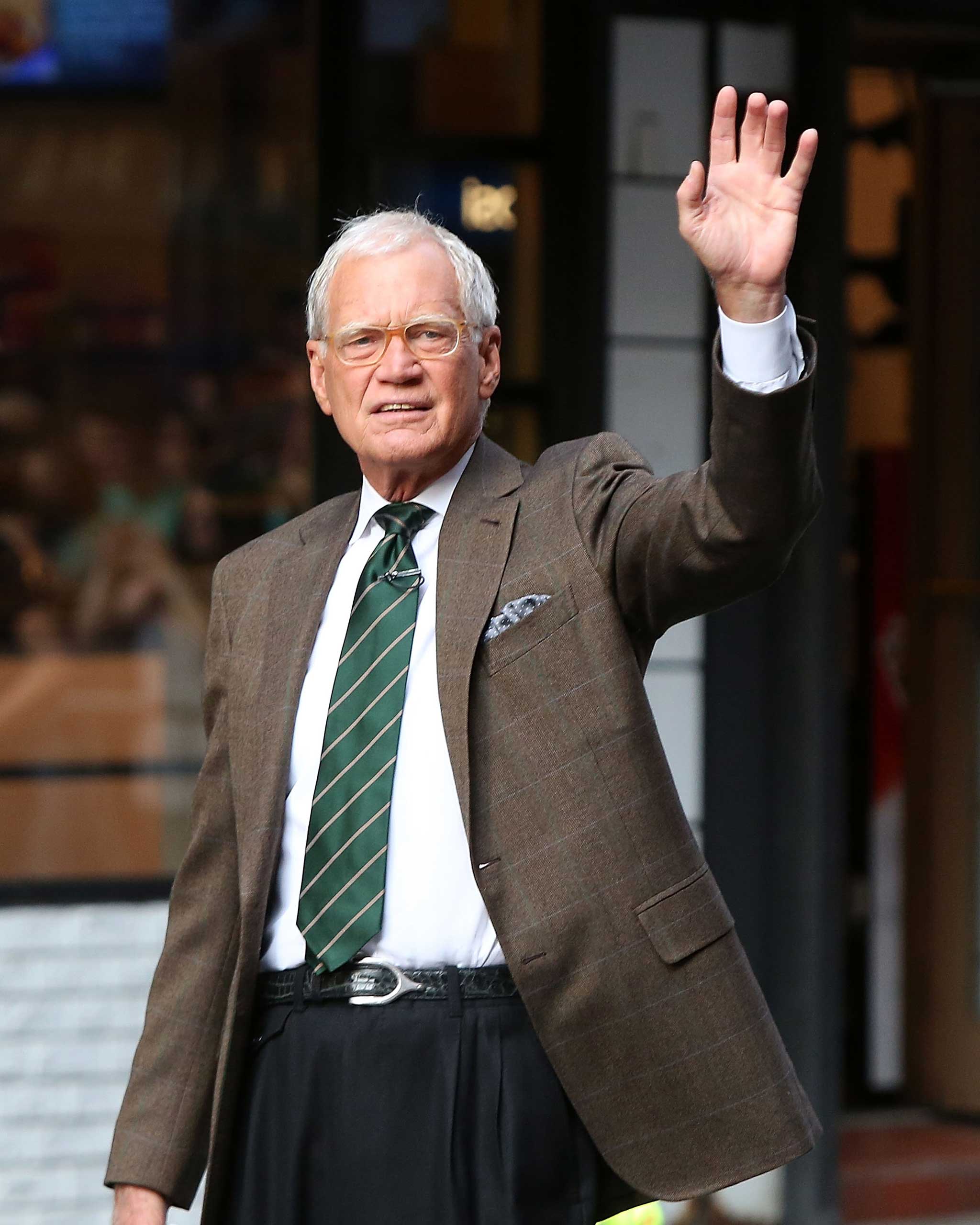 Celebrities Visit "Late Show With David Letterman" - August 20, 2014