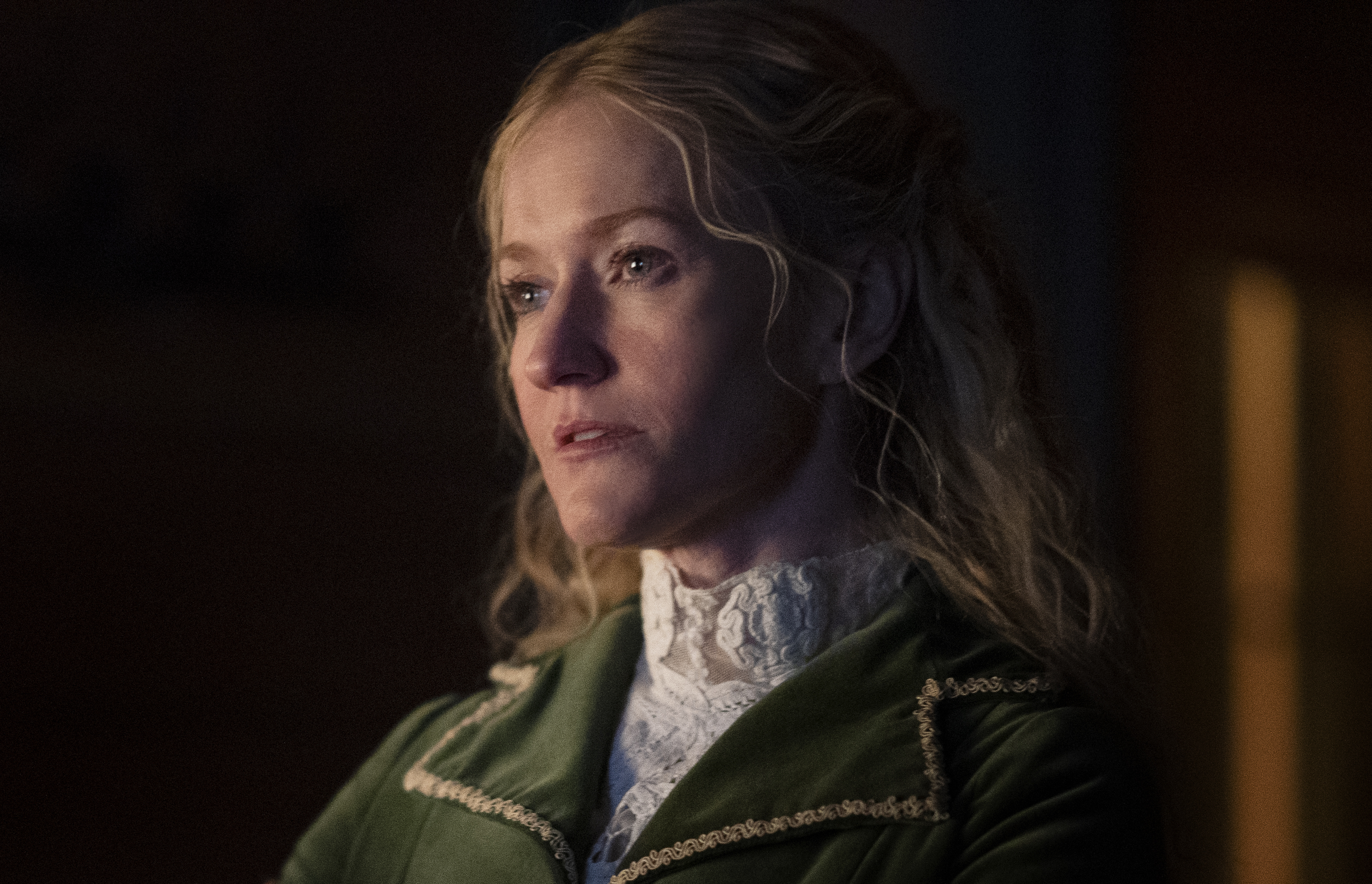 Trixie (Paula Malcomson) in HBO's Deadwood movie