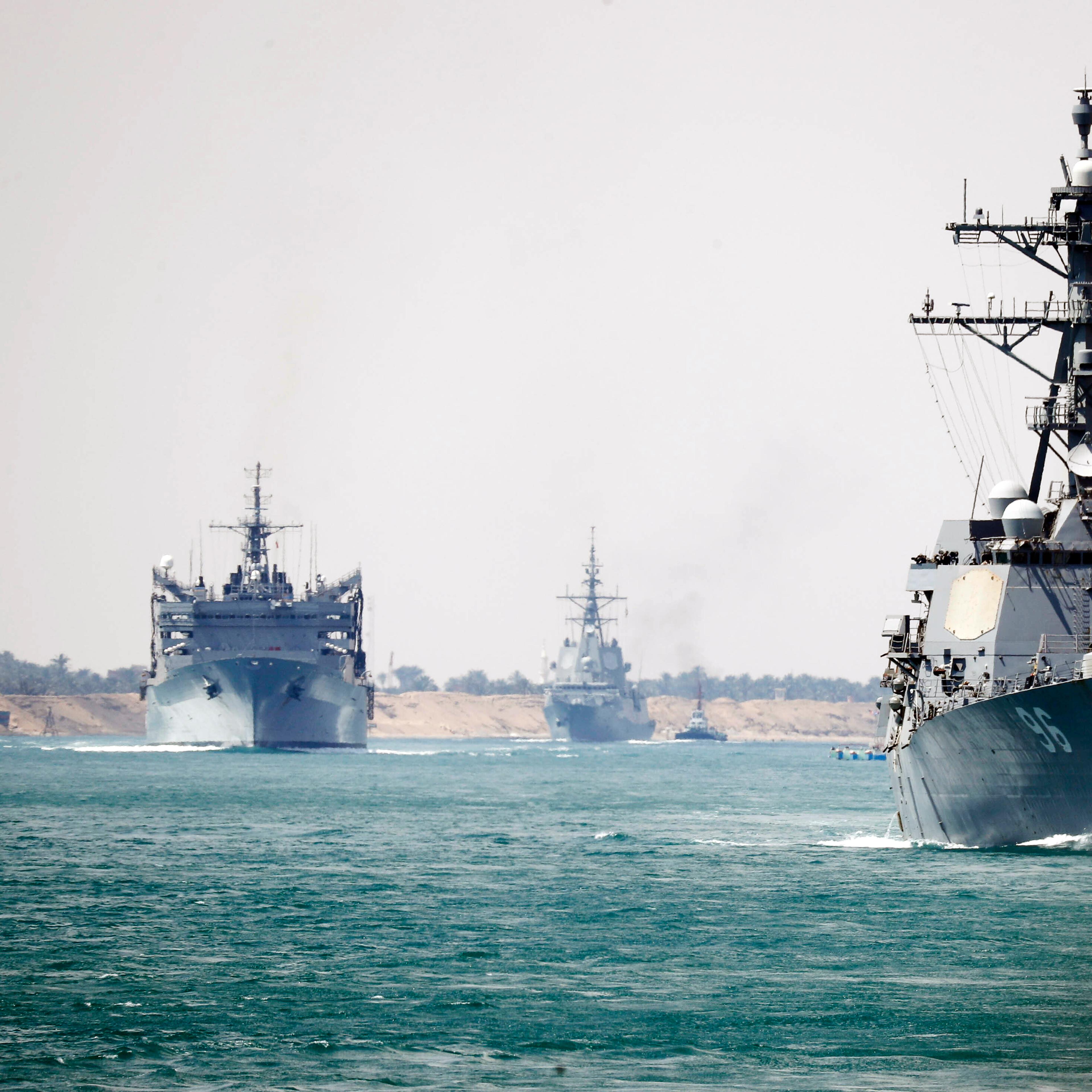 Suez Canal USS Abraham Lincoln