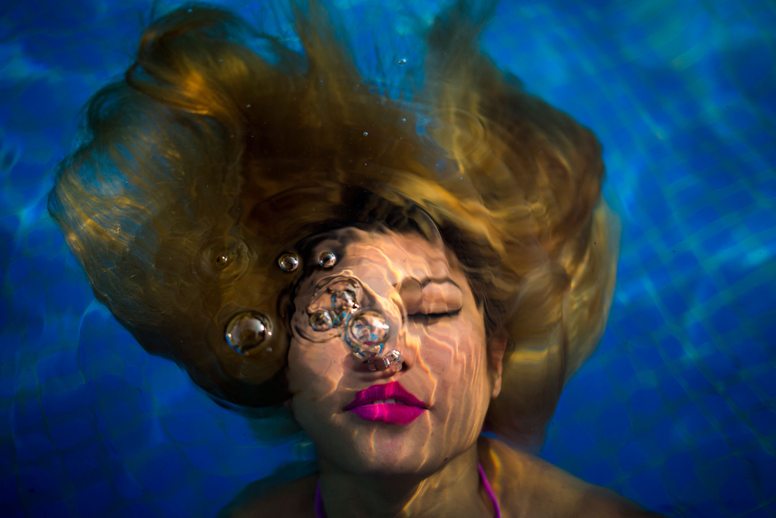 Nana, founder of Dangsters, in a video shoot, March 13, 2015. 