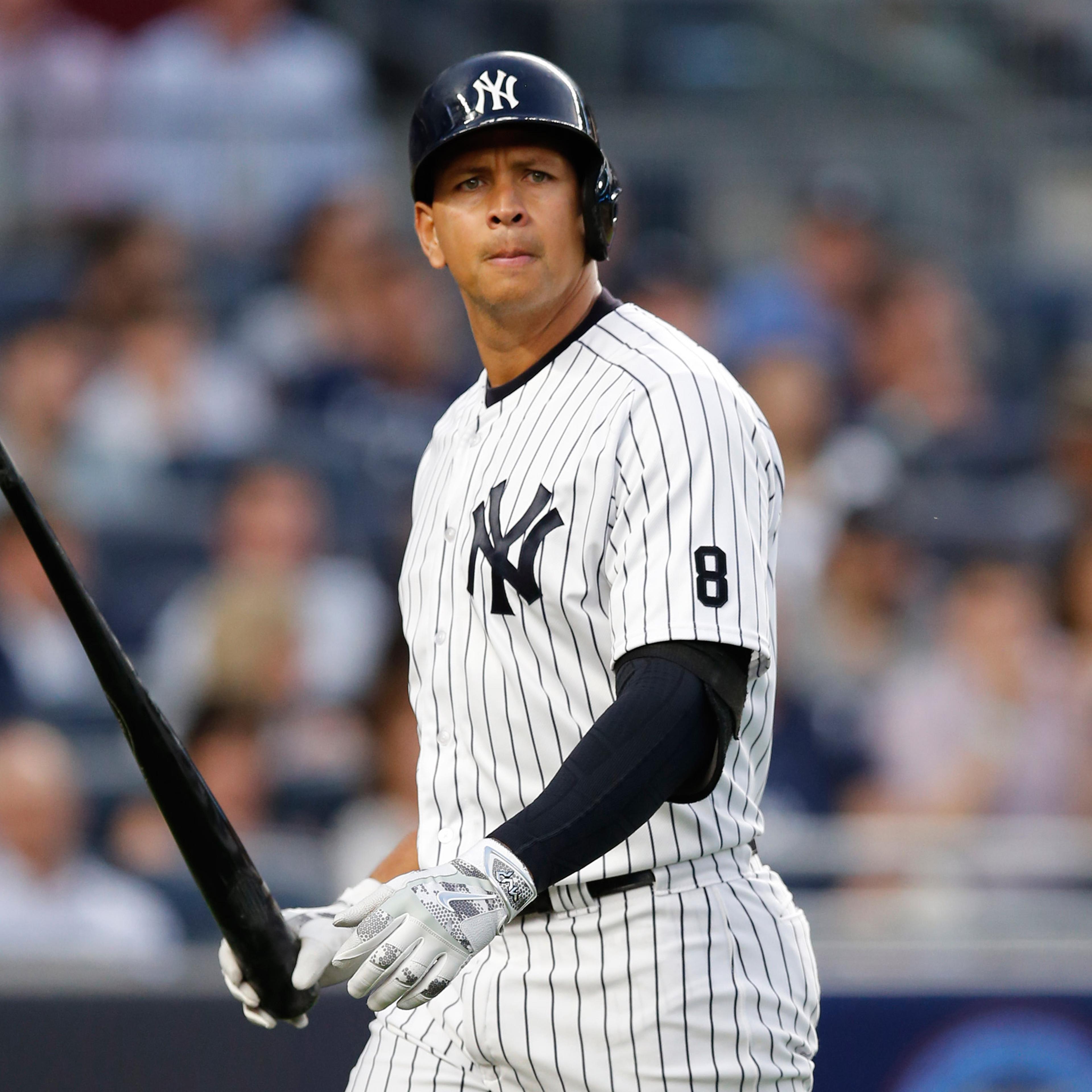 Alex Rodriguez of the New York Yankees during a game against the Los Angeles Angels in New York on June 6, 2016.