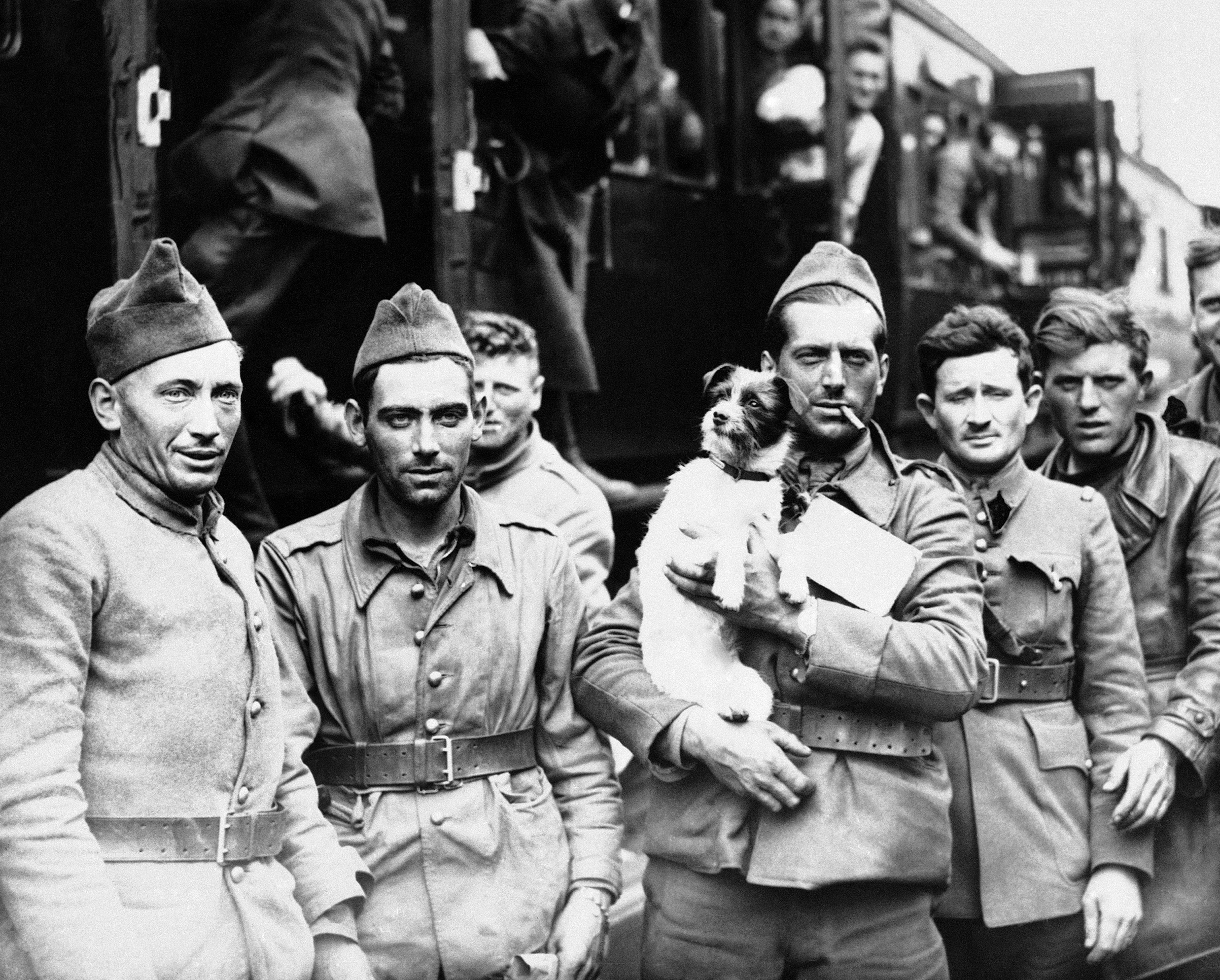 WWII England Soldiers Return From Dunkirk