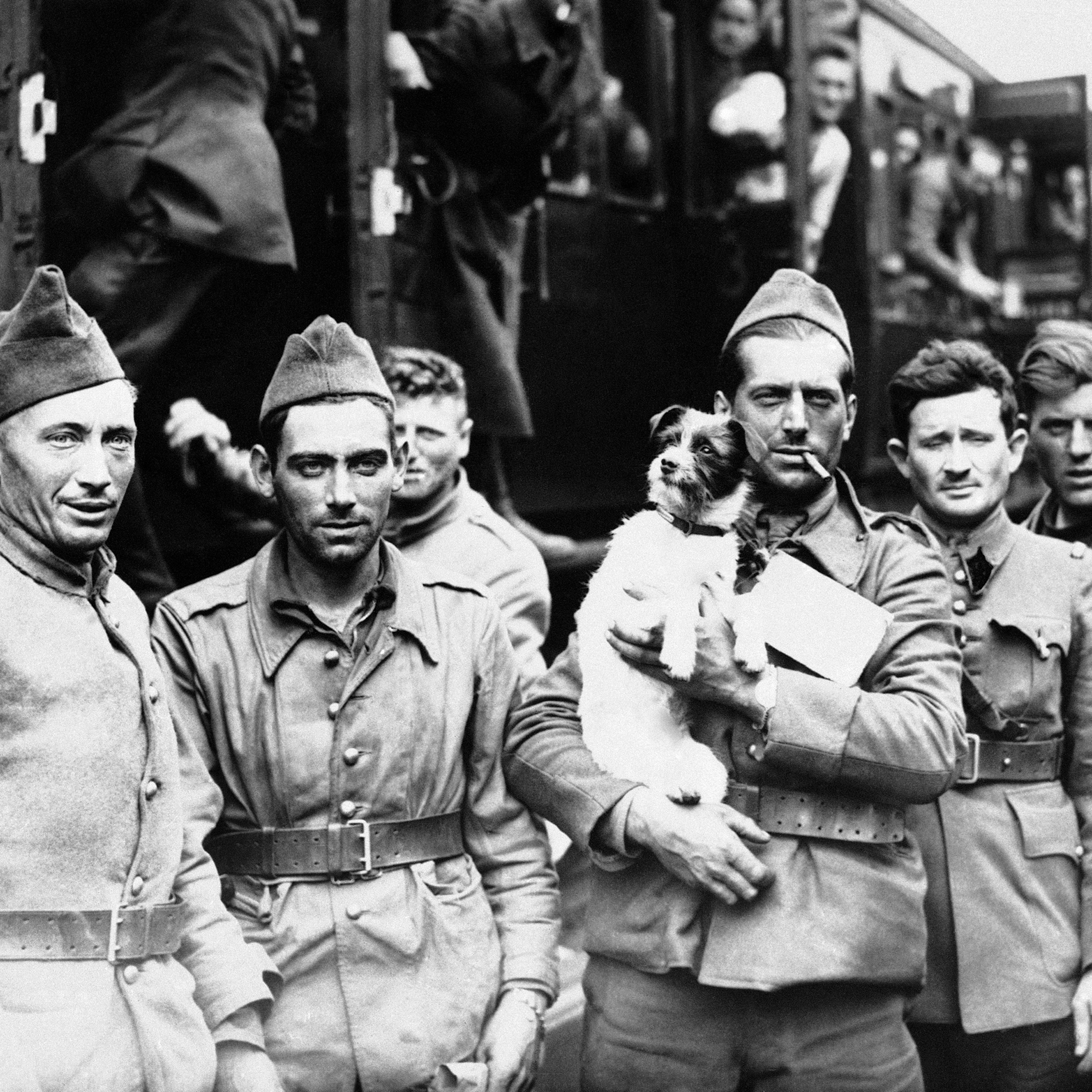 WWII England Soldiers Return From Dunkirk