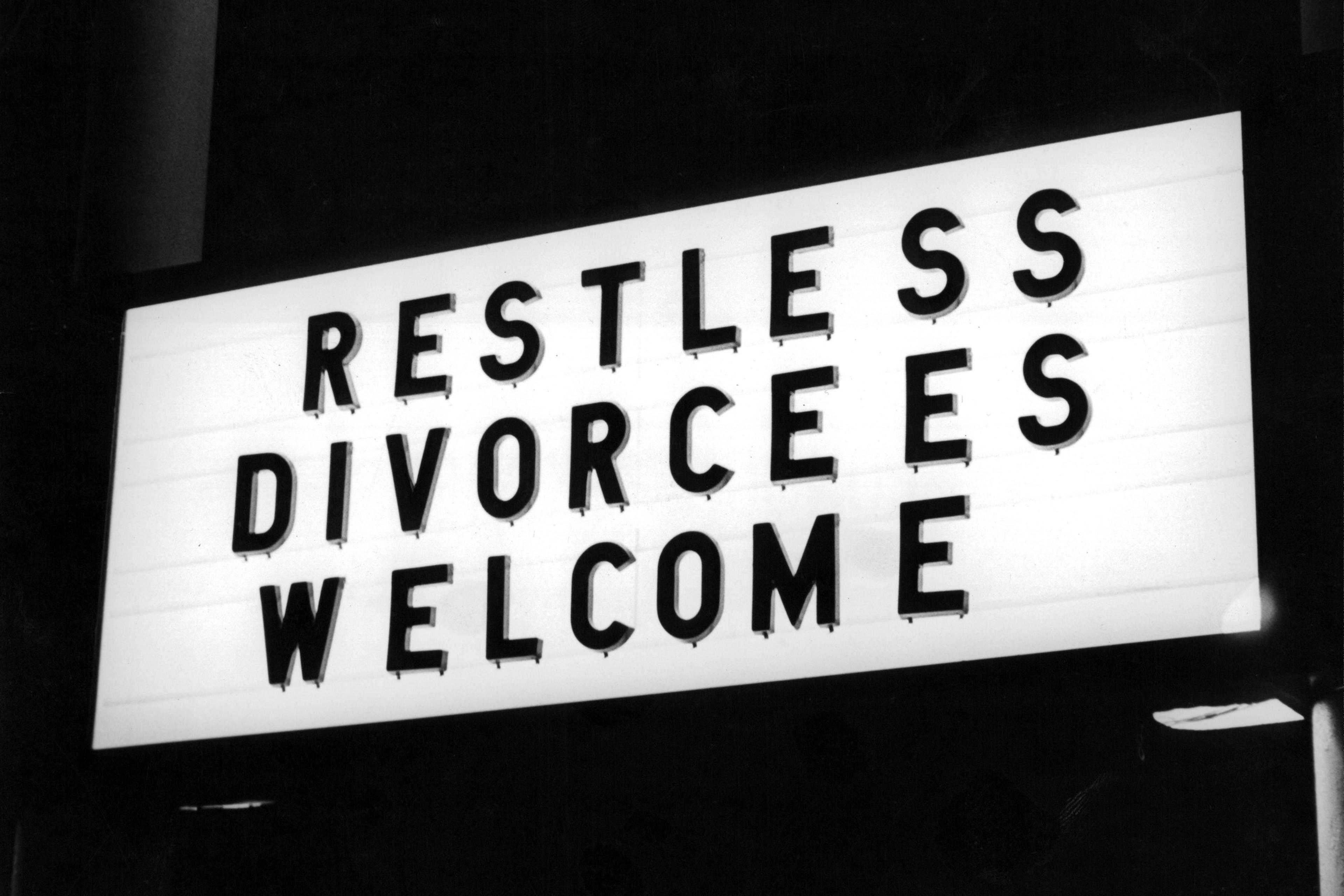 DIVORCEES WELCOME
