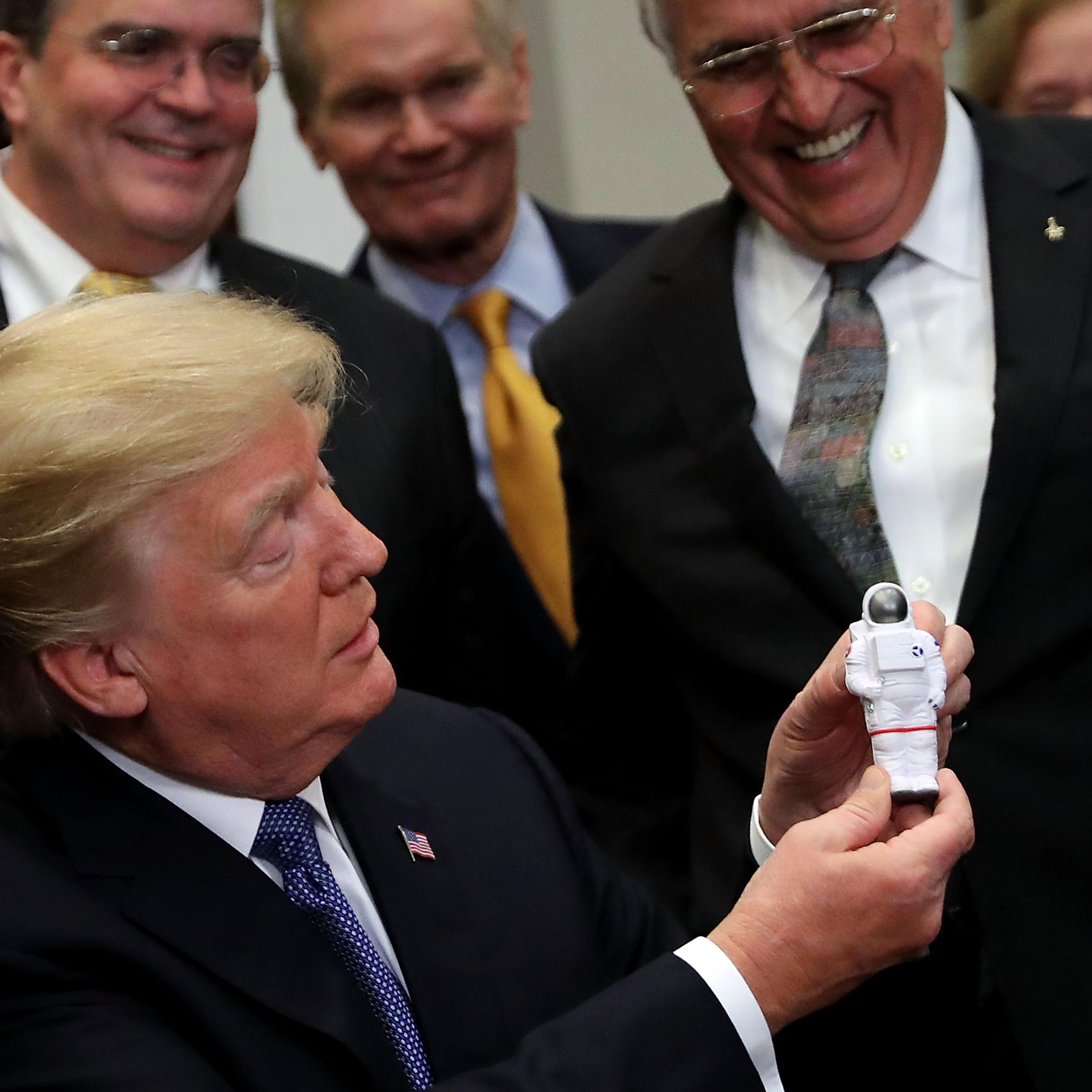 President Trump Participates In Signing Of Space Policy Directive