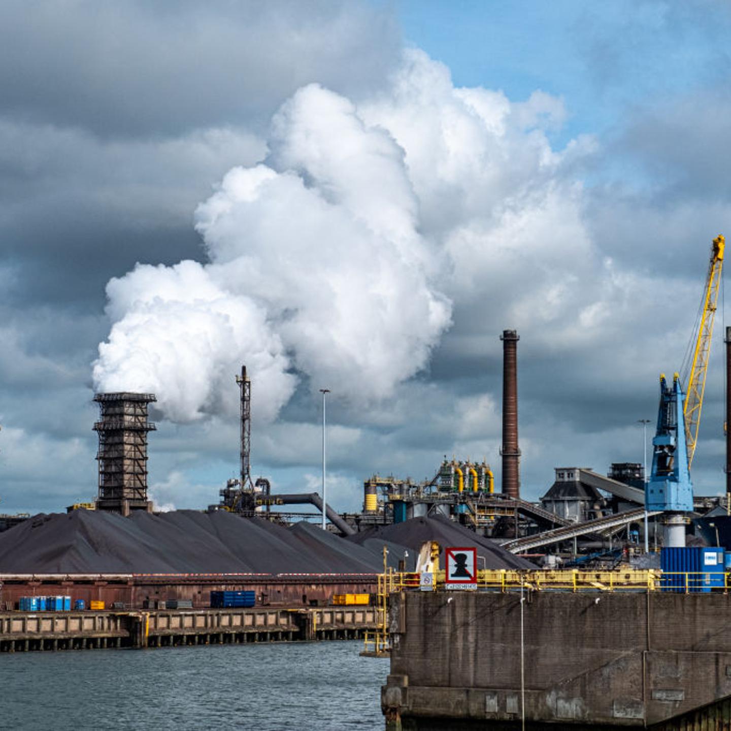 Tata Steel Steel Mill in Velsen