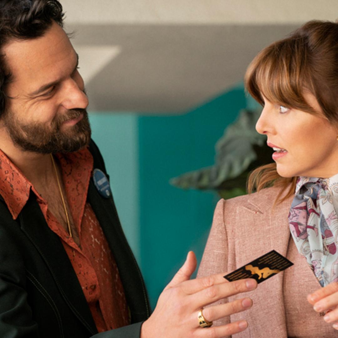 Jake Johnson and Olivia Lovibond in 'Minx'