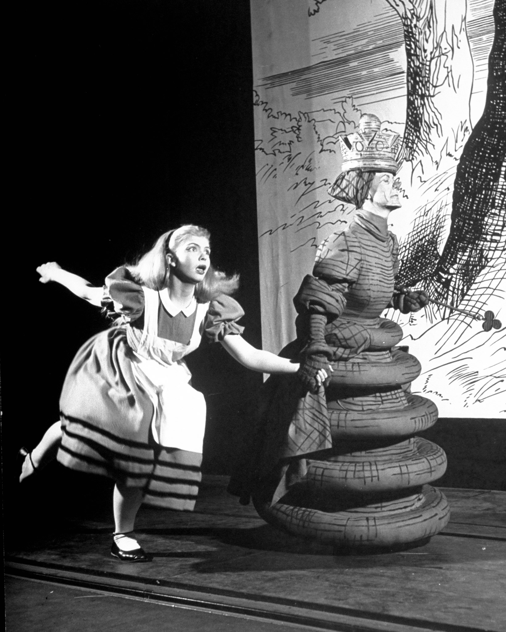 Alice in Wonderland NYC Theater production, 1947