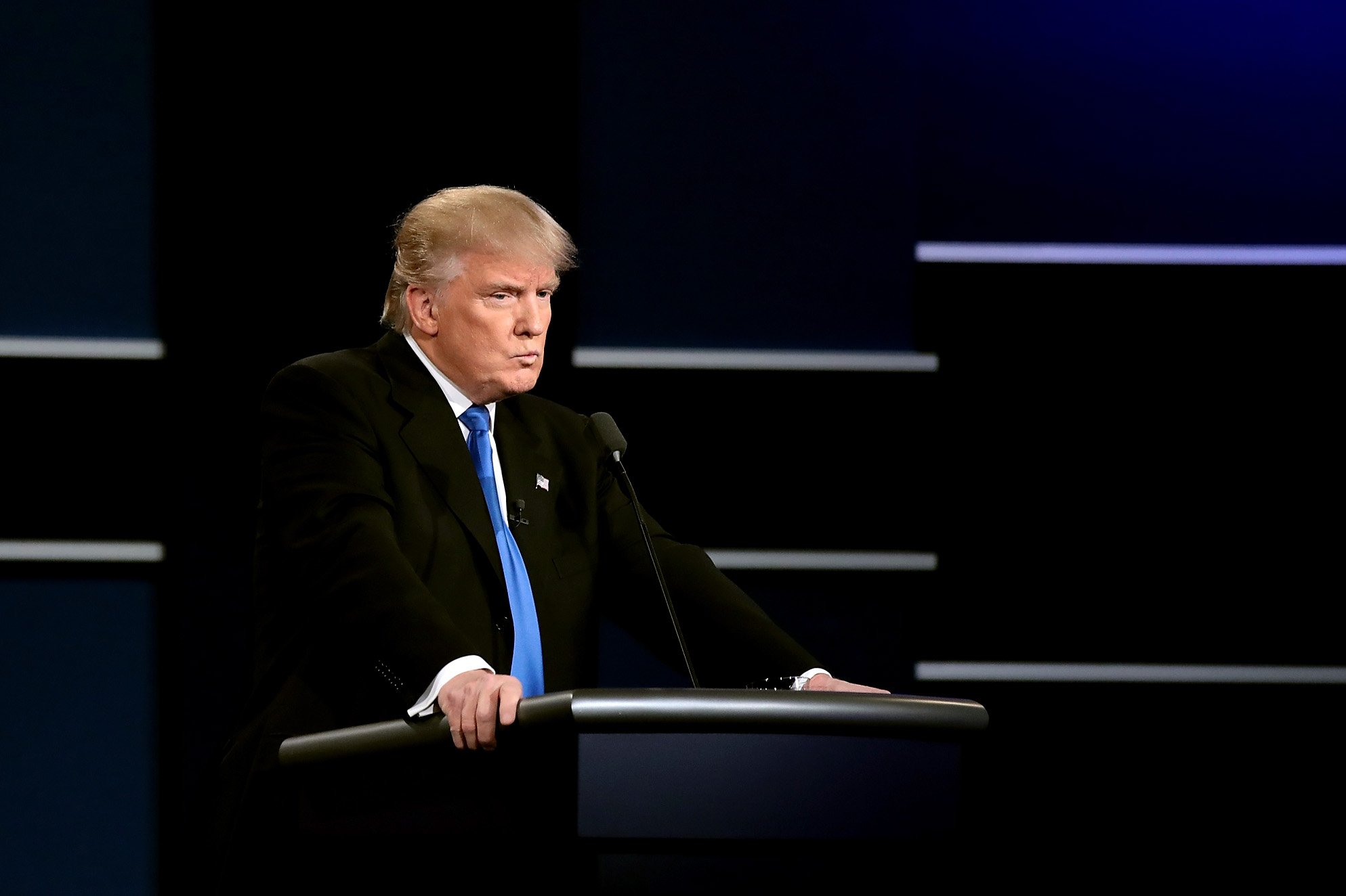 Hillary Clinton And Donald Trump Face Off In First Presidential Debate At Hofstra University
