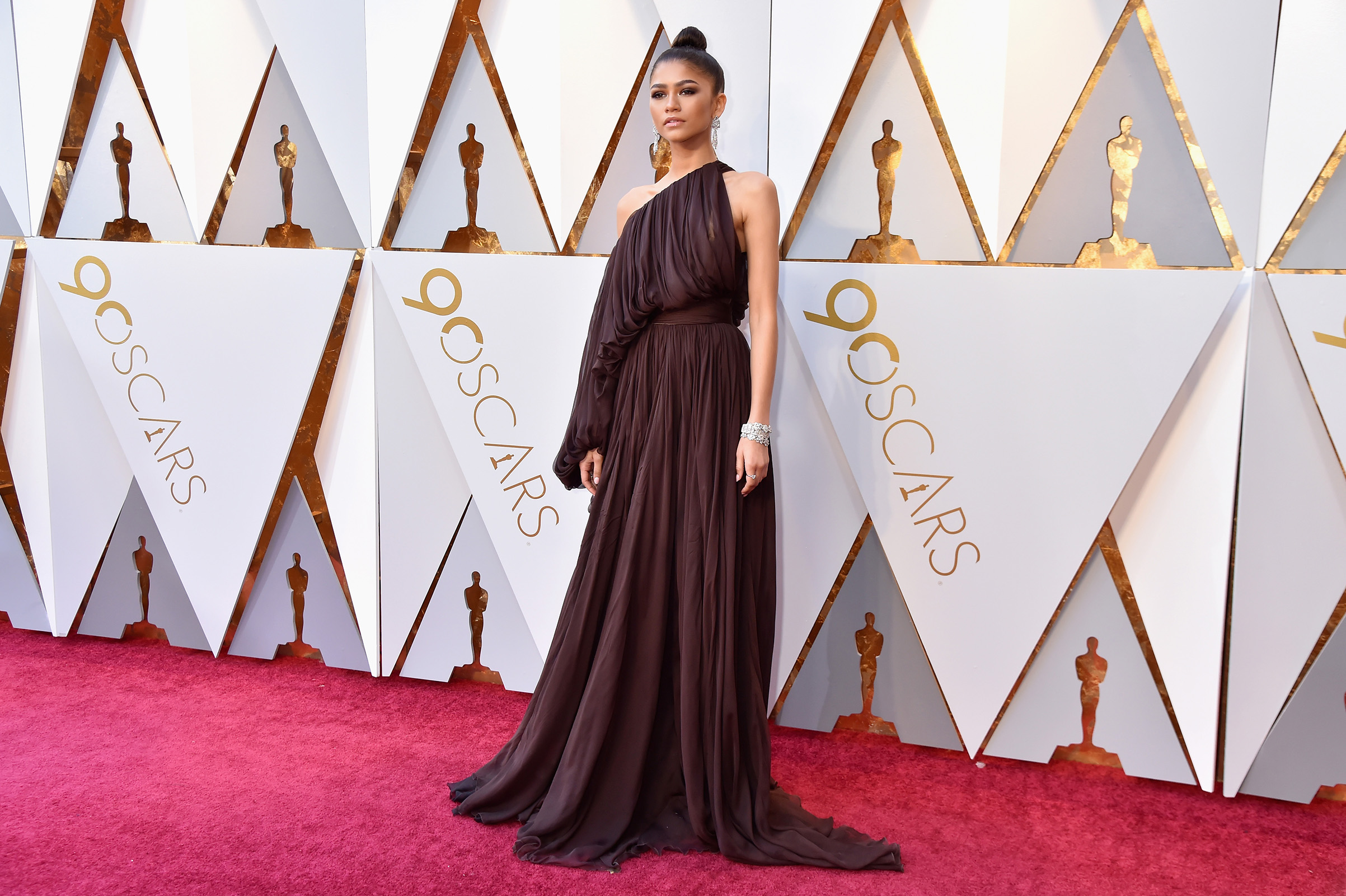 90th Annual Academy Awards Oscars red carpet dresses suits outfits