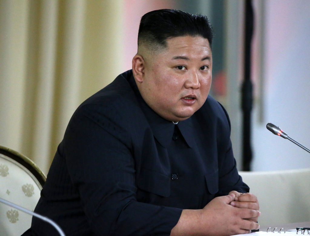 President Trump brushed off news of a weapons test by North Korea, saying leader Kim Jong Un “does not want to break his promise to me.”