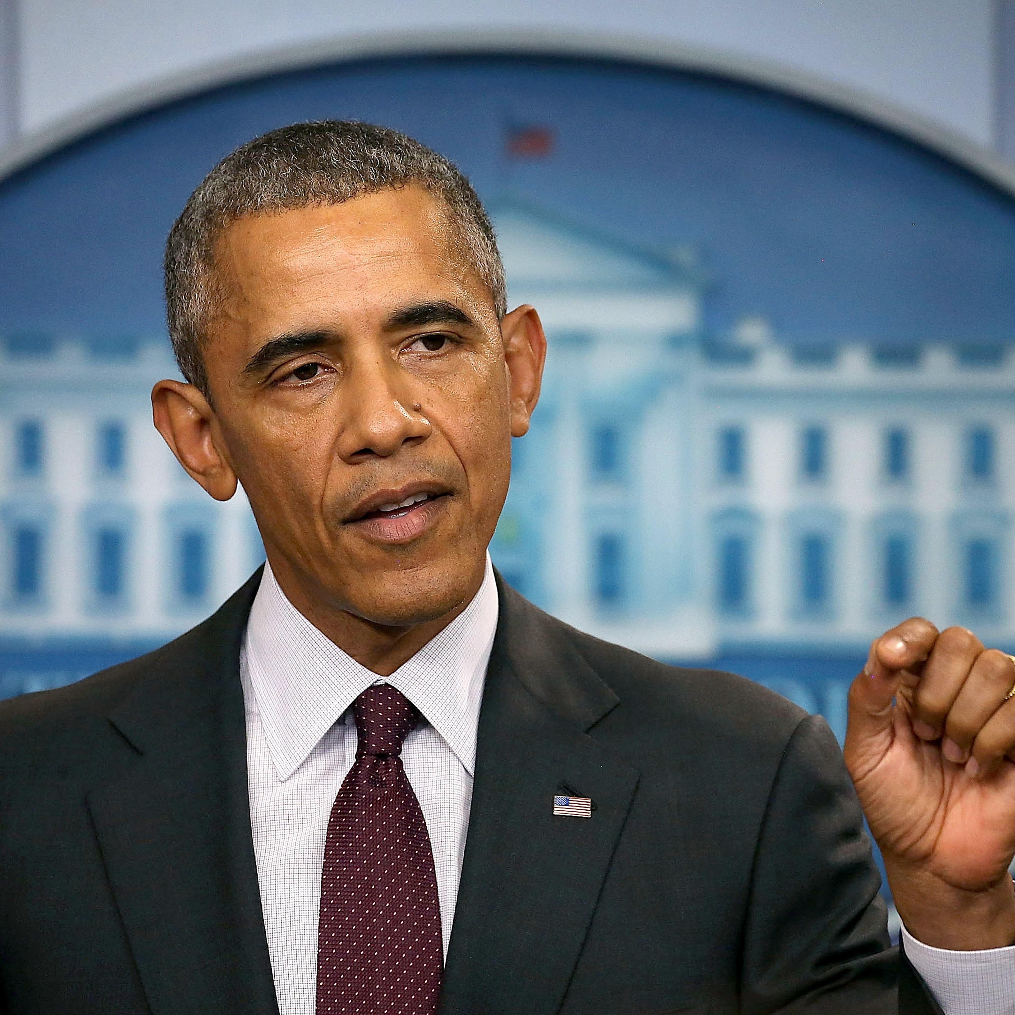 President Obama Speaks On The Mass Shooting At Community College In Oregon