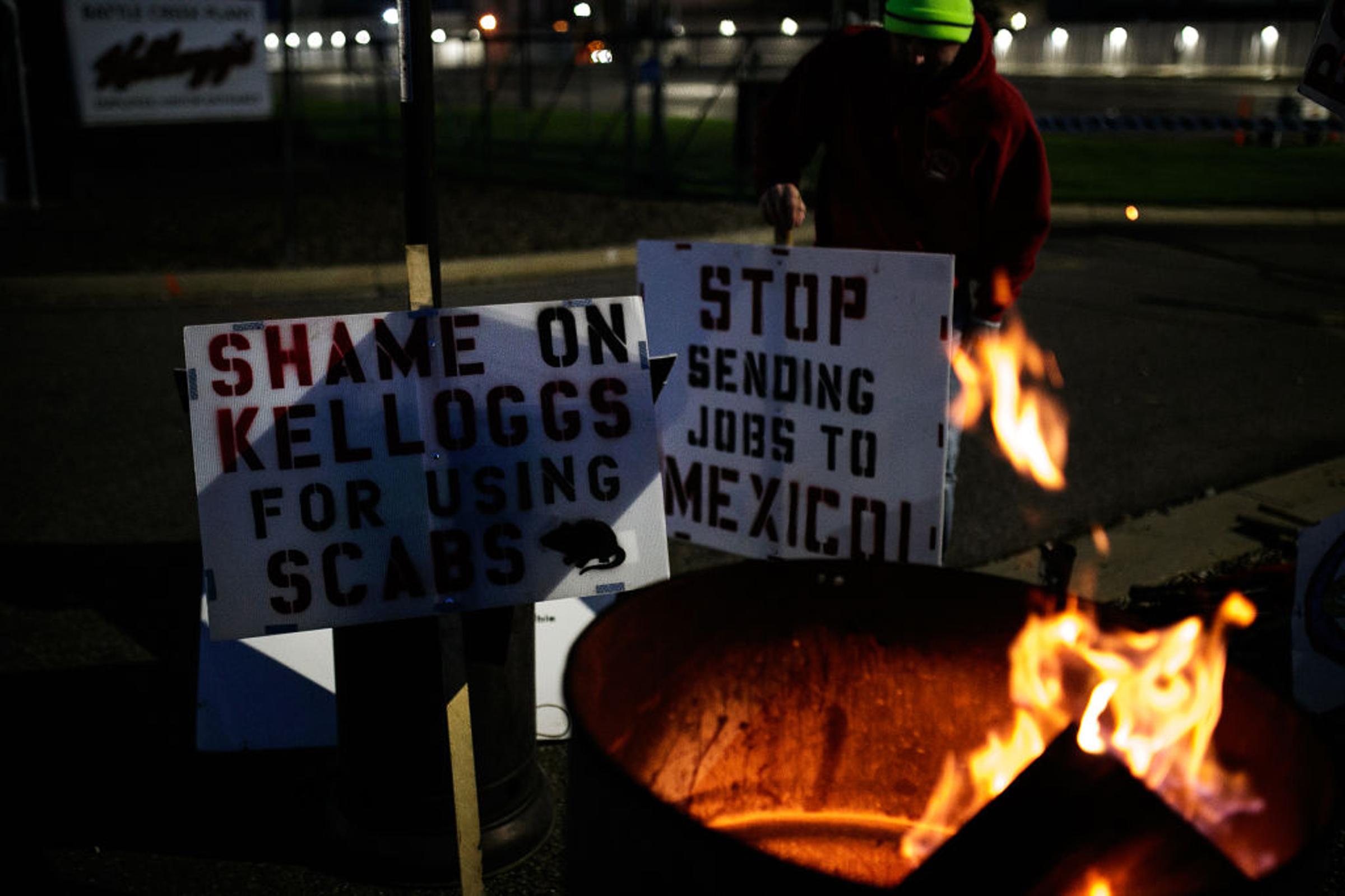 Kellogg Union Workers Continue Strike For Second Week