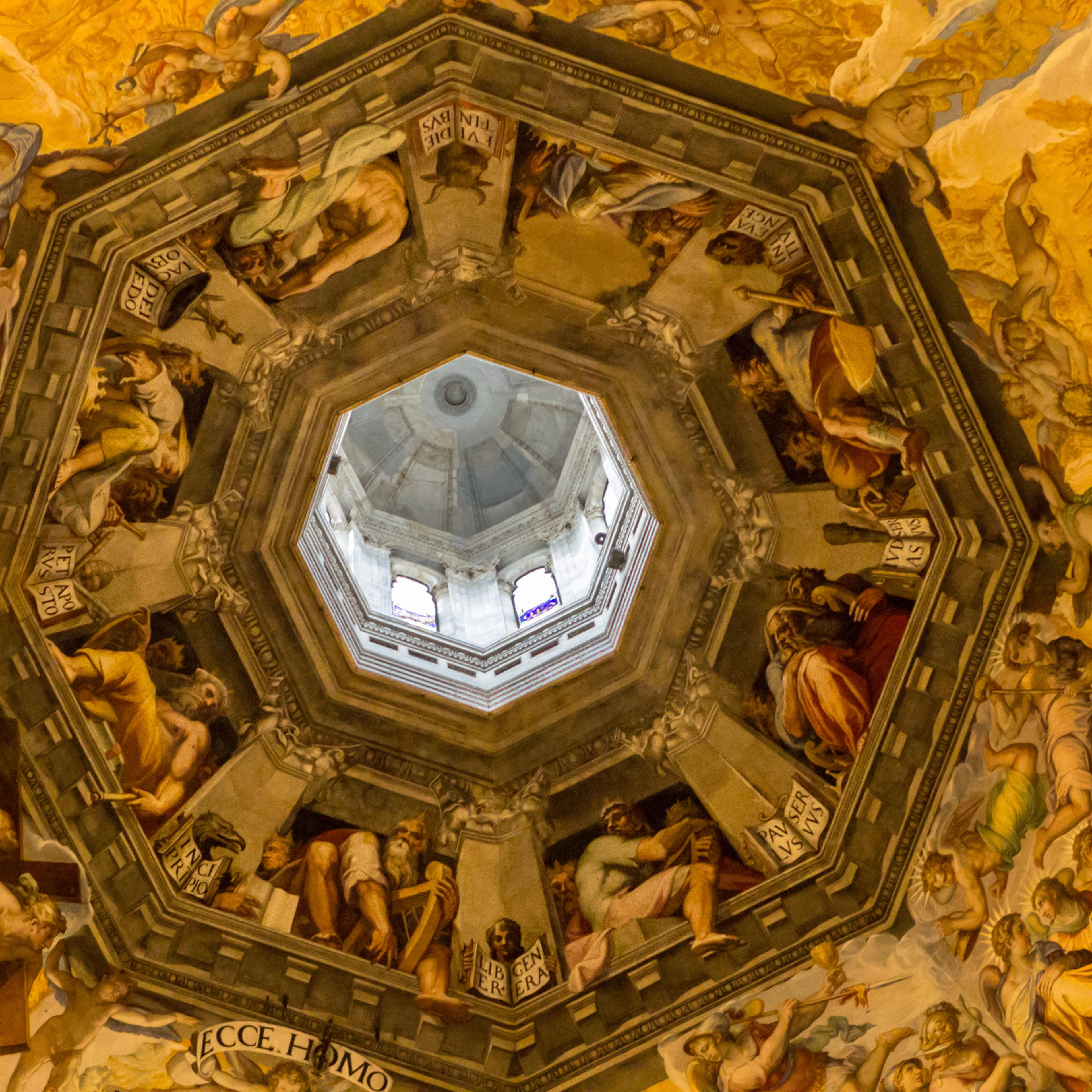 Judgment Day on ceiling of Santa Maria del Fiore, Florence