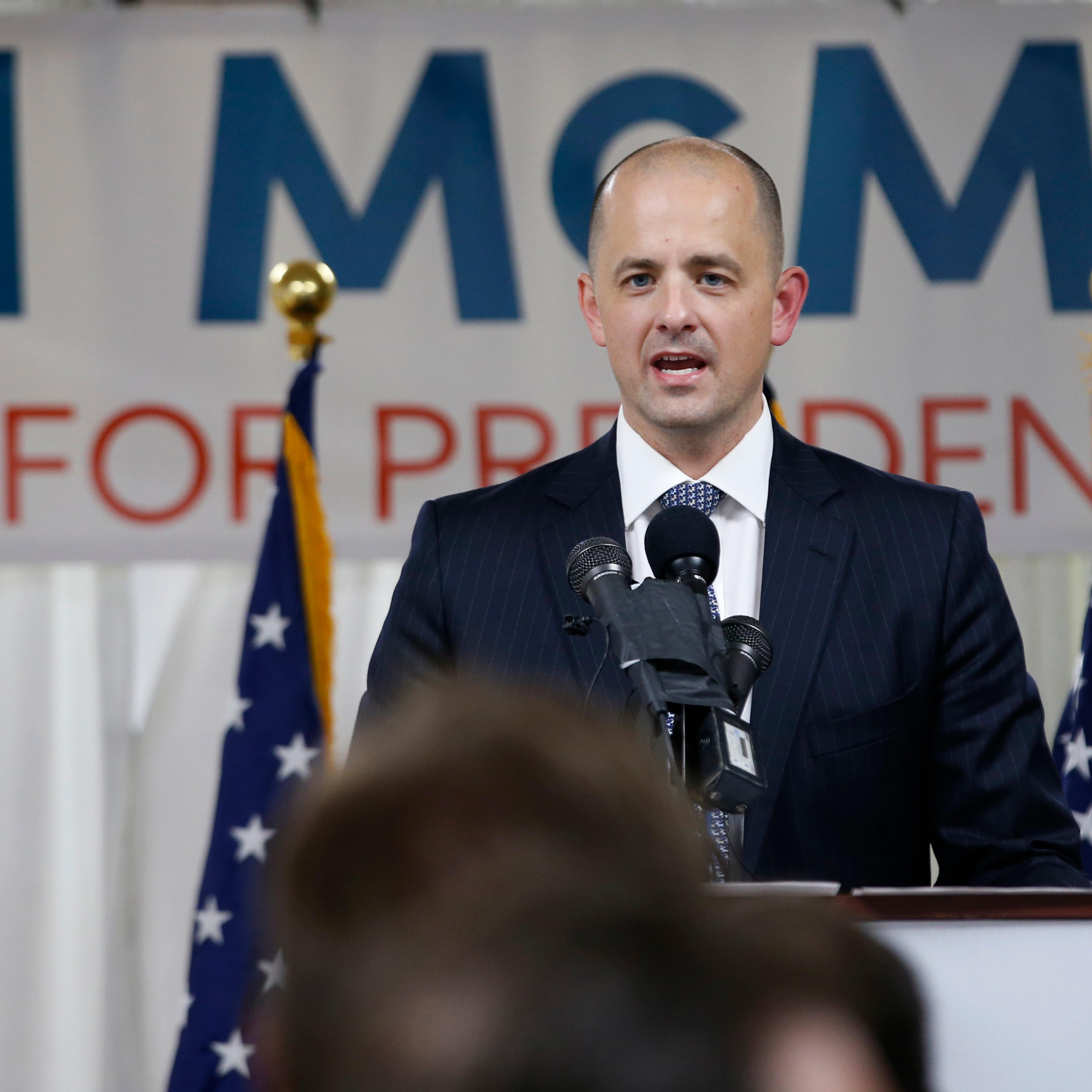Former CIA Agent Evan McMullin Launches Presidential Campaign In Salt Lake City