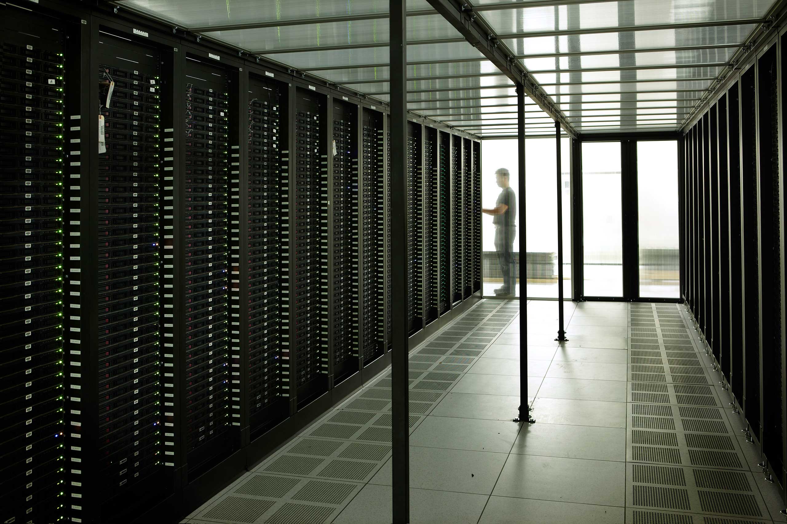 A Glimpse Inside A Facebook Server Farm