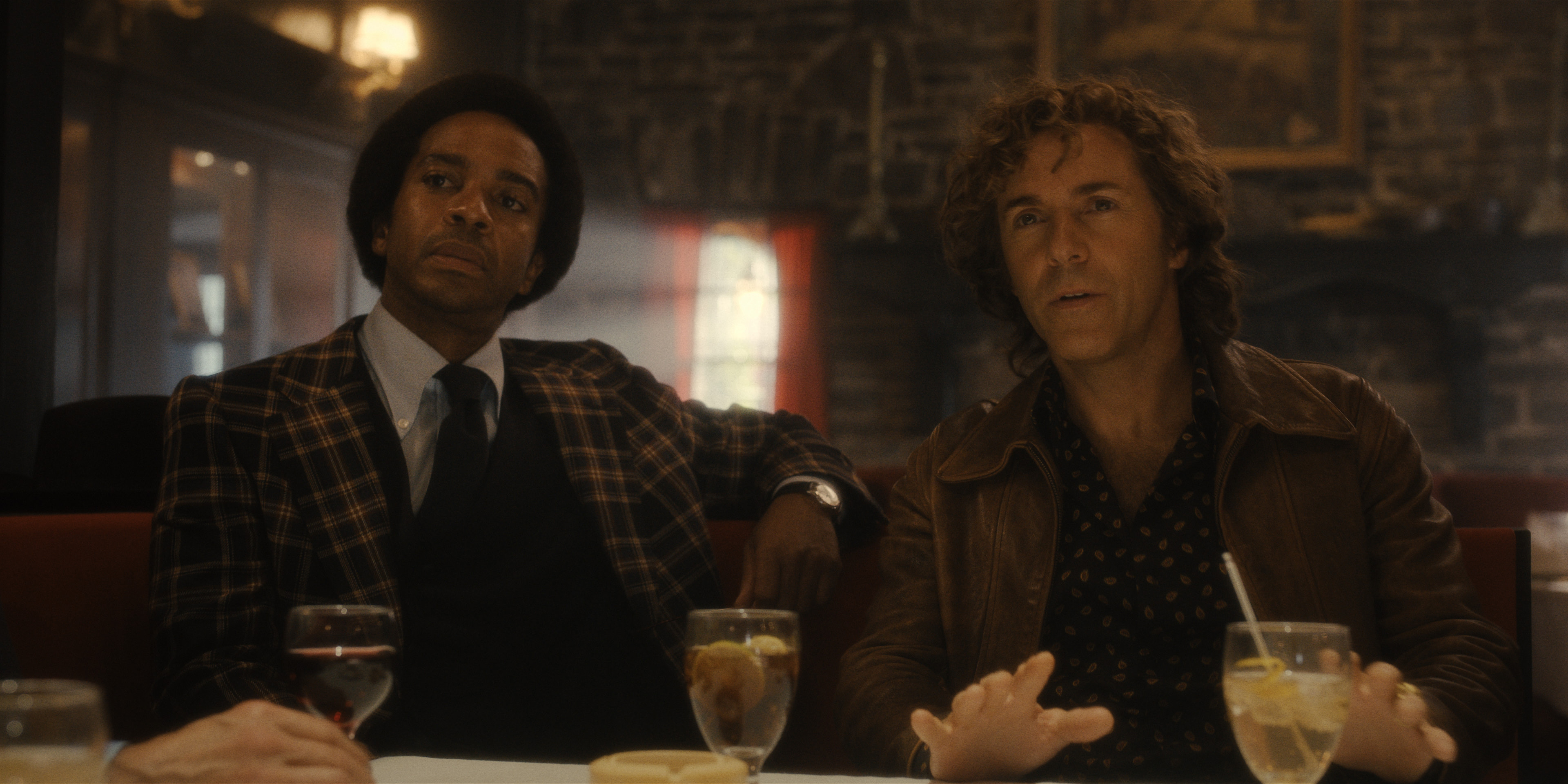 André Holland and Alessandro Nivola in <i>The Big Cigar</i>