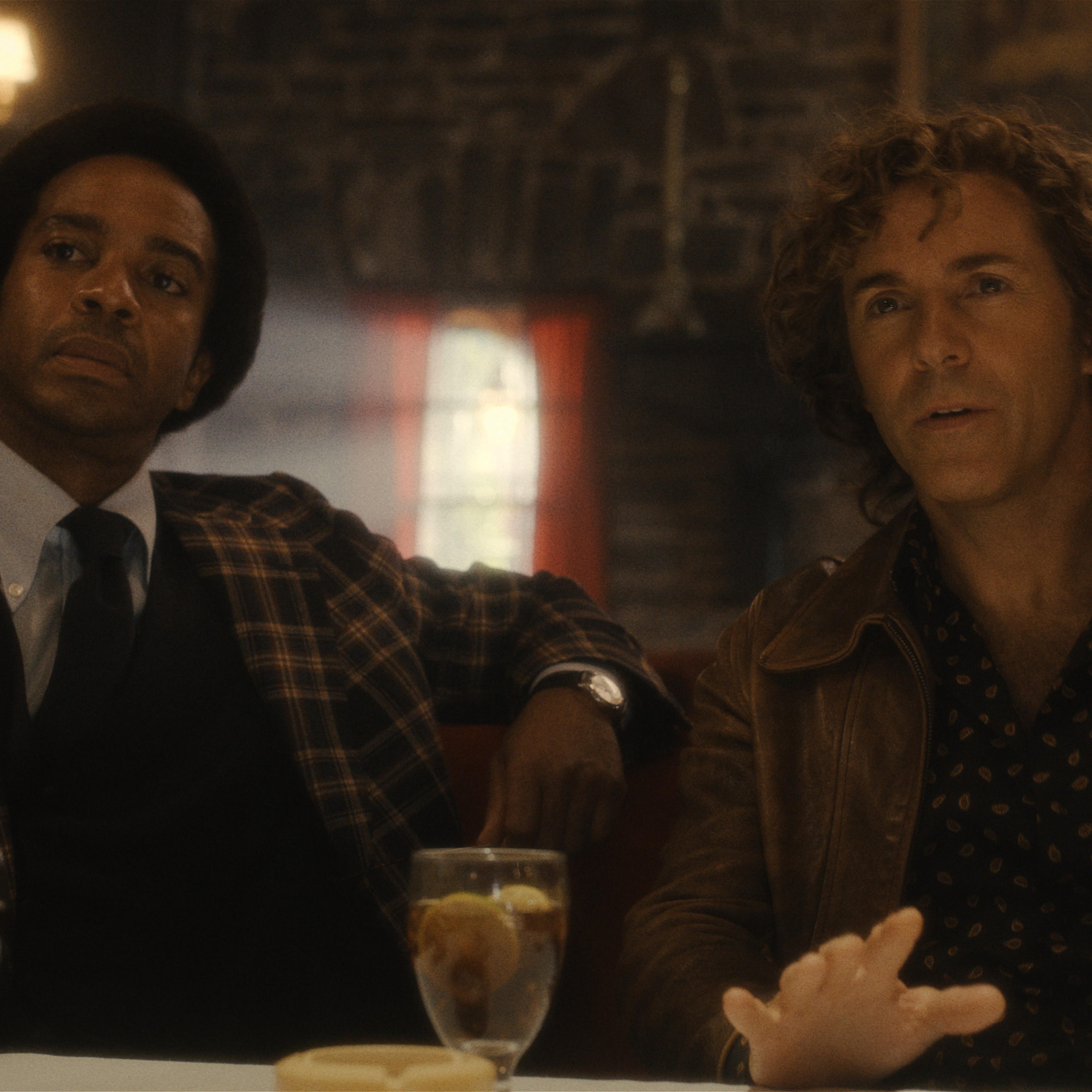 André Holland and Alessandro Nivola in <i>The Big Cigar</i>