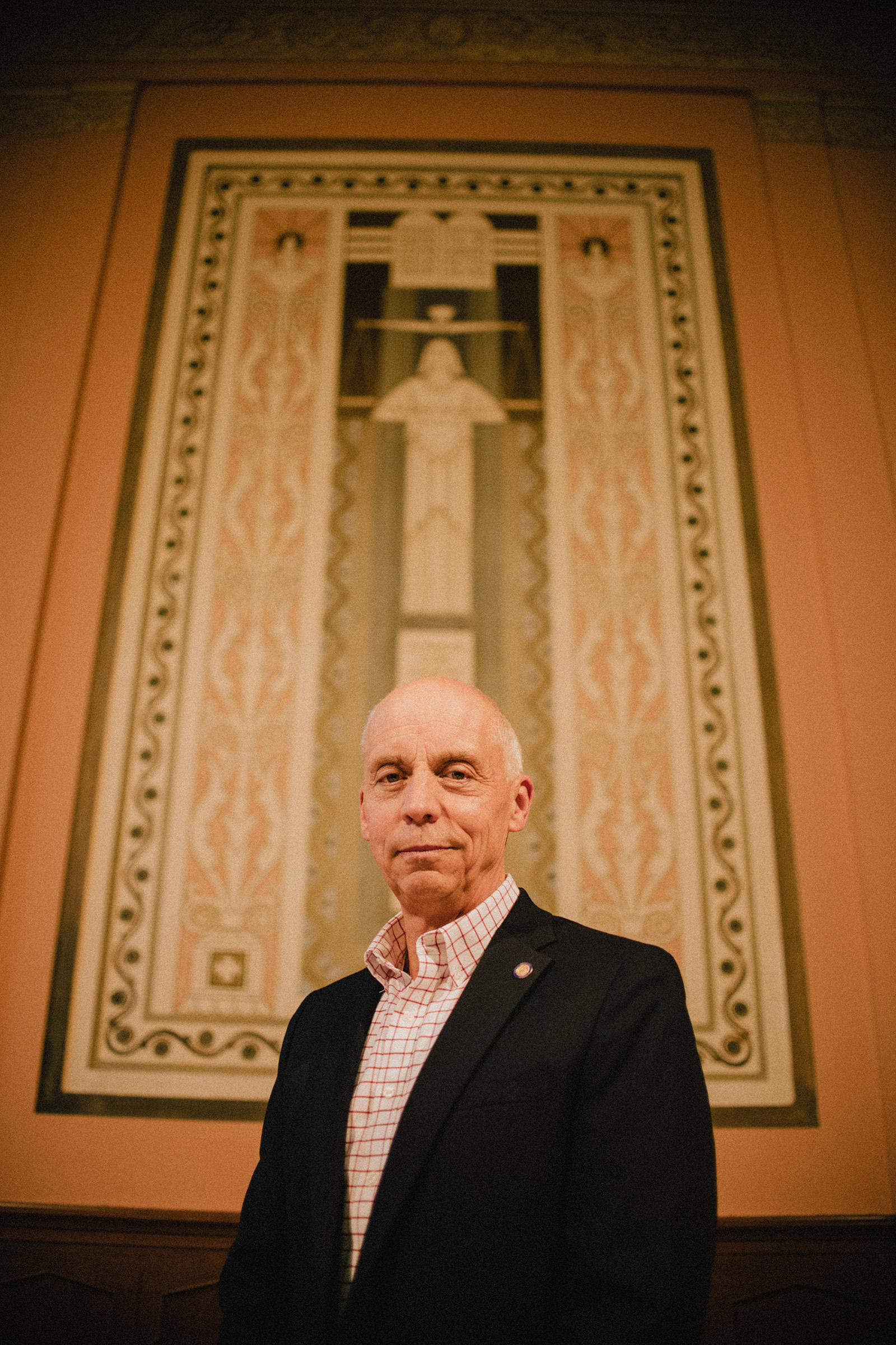 Kalamazoo Mayor David Anderson at City Hall. 